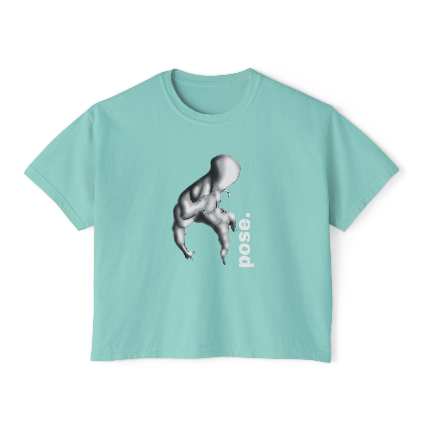 Surreal Sculpted Figure pose. Tee | Minimalist Art, Monochrome