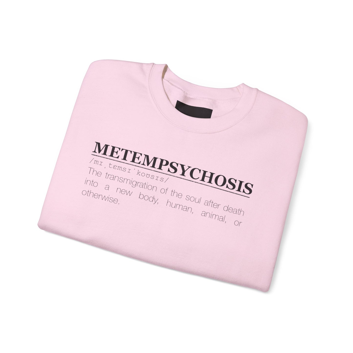 Metempsychosis Snake & Mirror Crewneck Sweatshirt