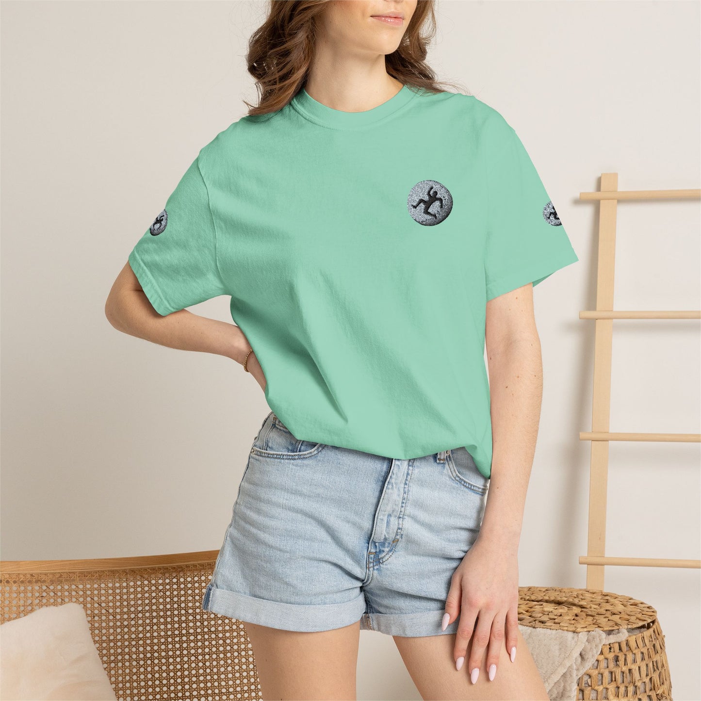 LIBERATION T-shirt | Small Chest & Sleeve Moon Artwork