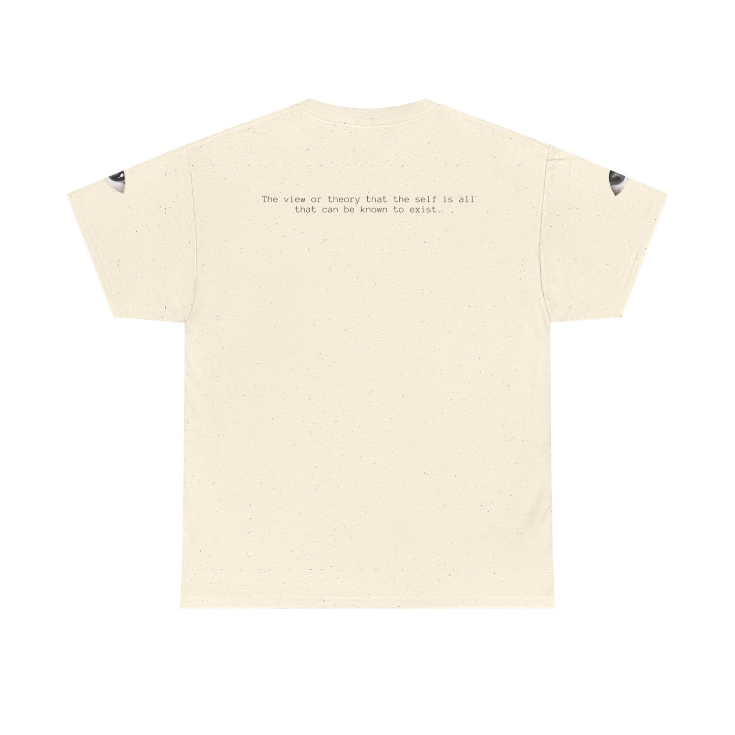 Monochrome Lip Print Tee | Repeated Text Pattern, Minimal Graphic Shirt