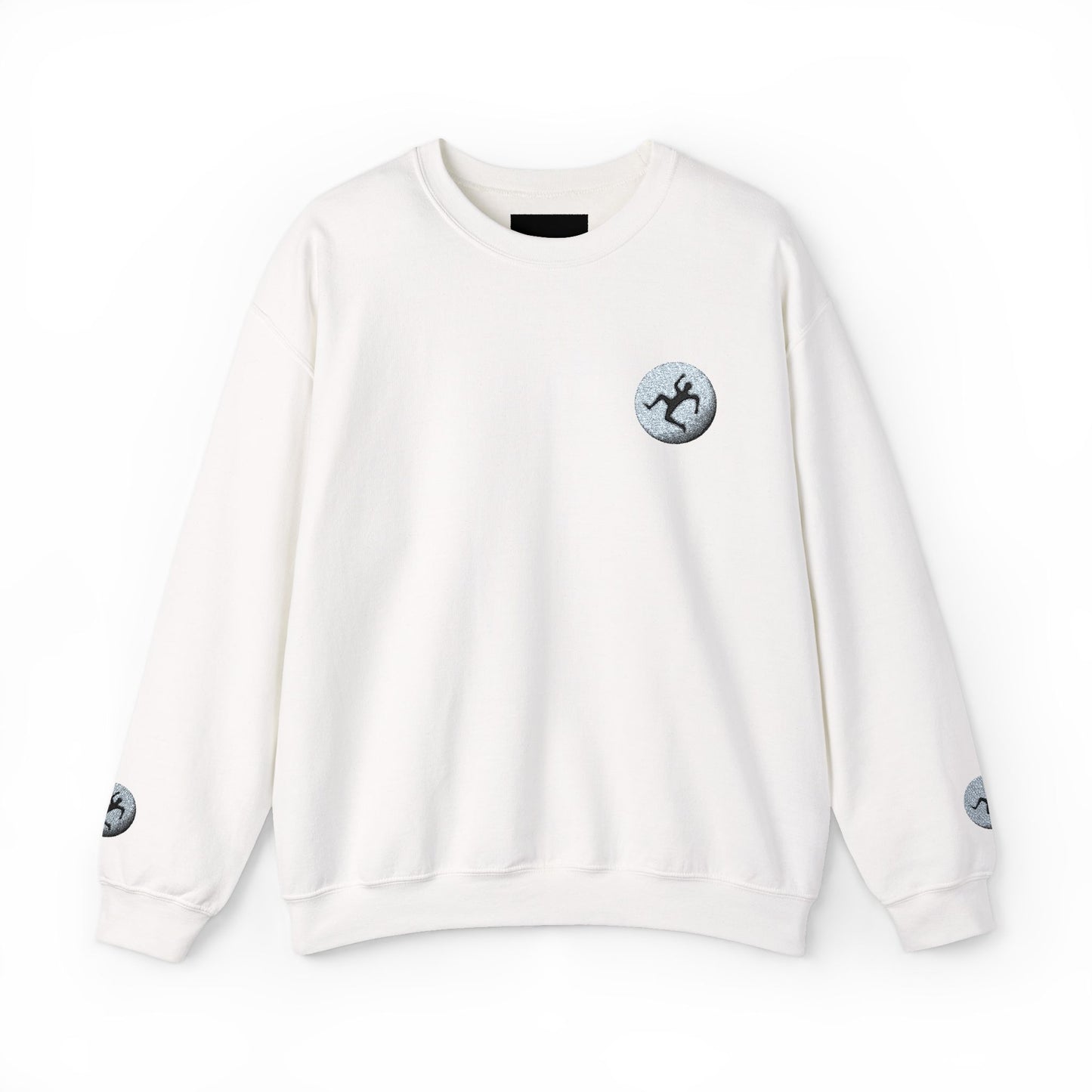 LIBERATION Graphic Crewneck Sweatshirt | Small Chest & Sleeve Prints