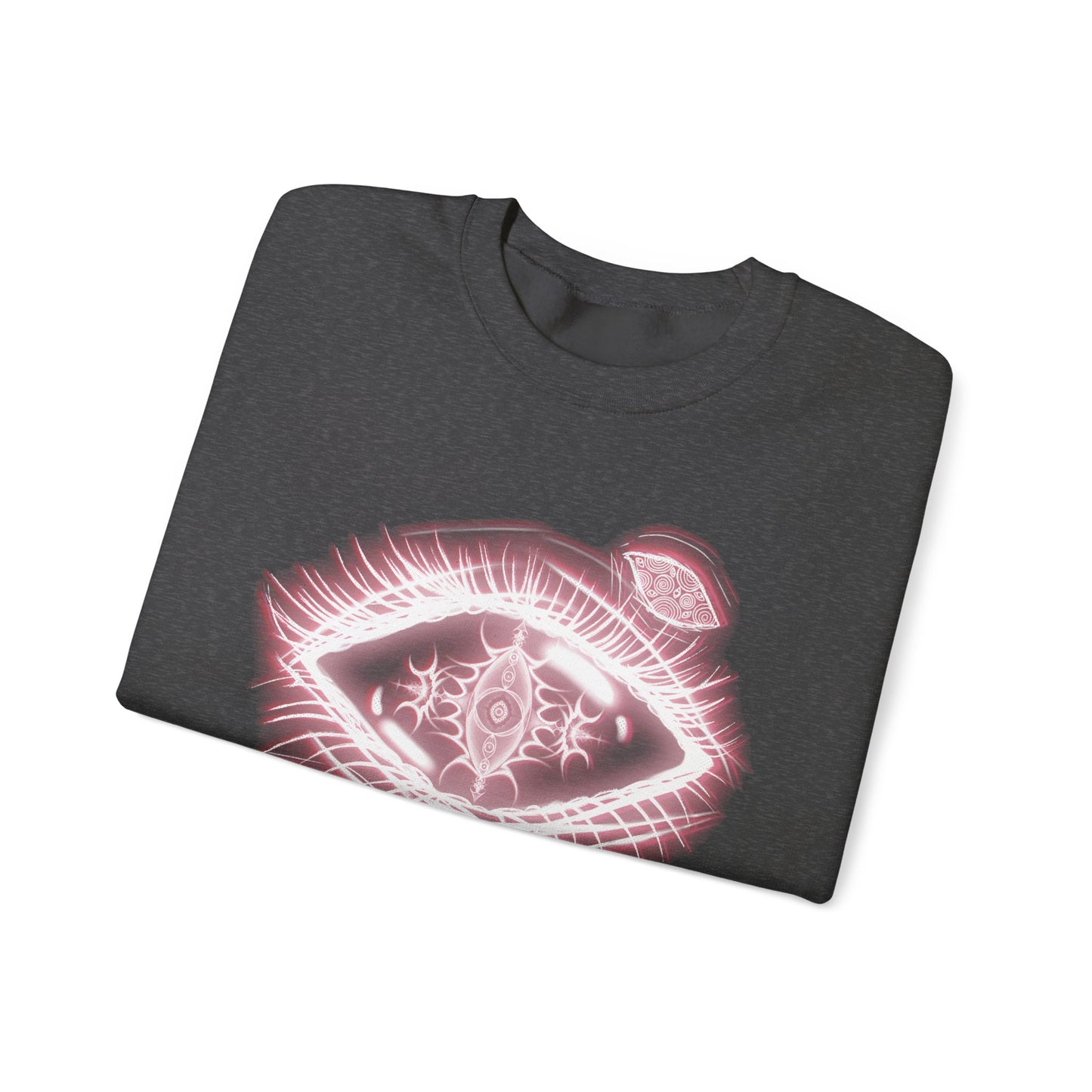 Sonder eye graphic Sweatshirt | poetic text sleeve crewneck
