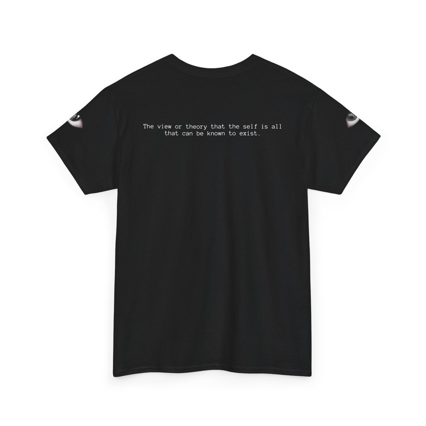Monochrome Lip Print Tee | Repeated Text Pattern, Minimal Graphic Shirt