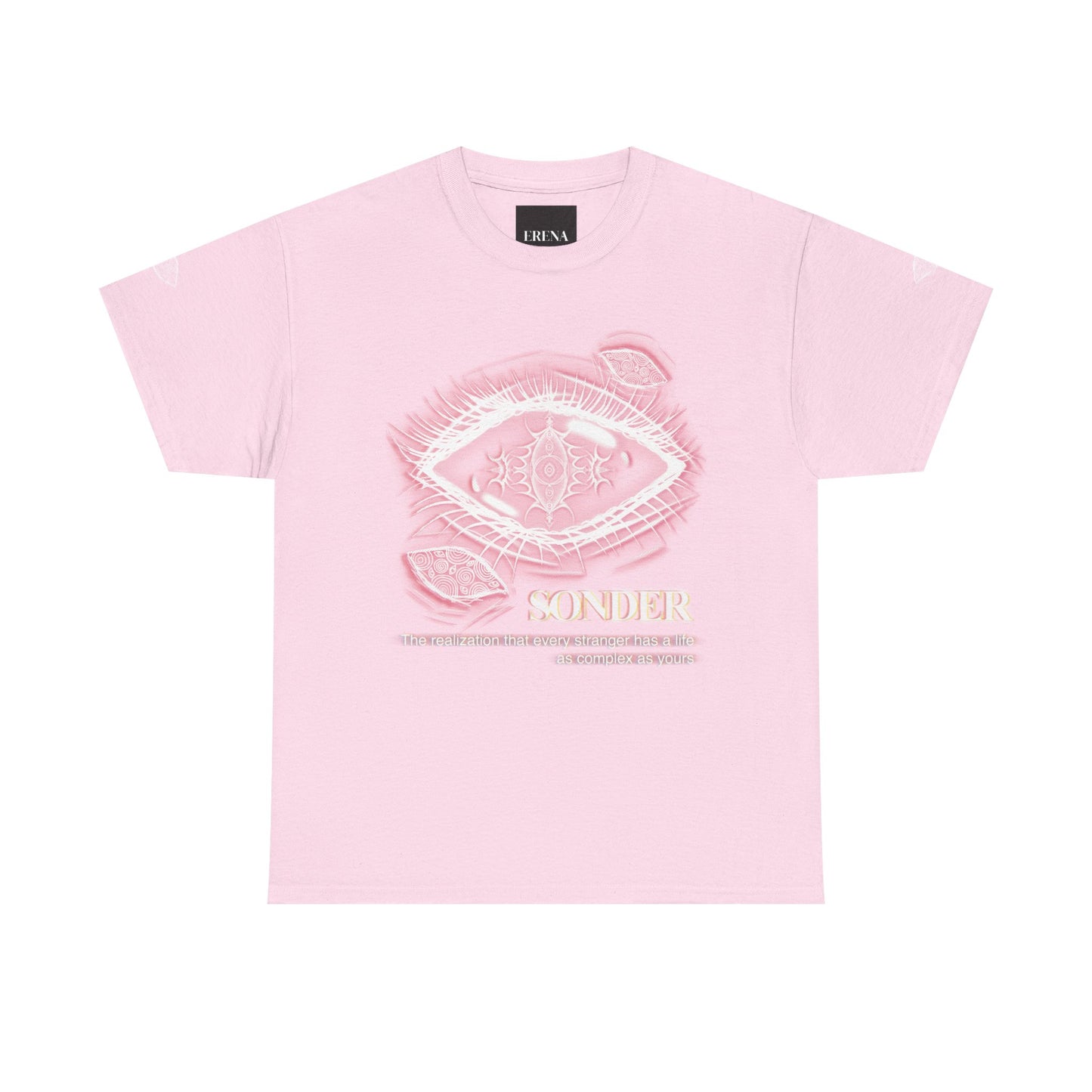 Sonder Gothic Eye T-Shirt | Unisex Aesthetic Graphic Tee | Dark Academia Alt Streetwear | Meaningful Art | Erena