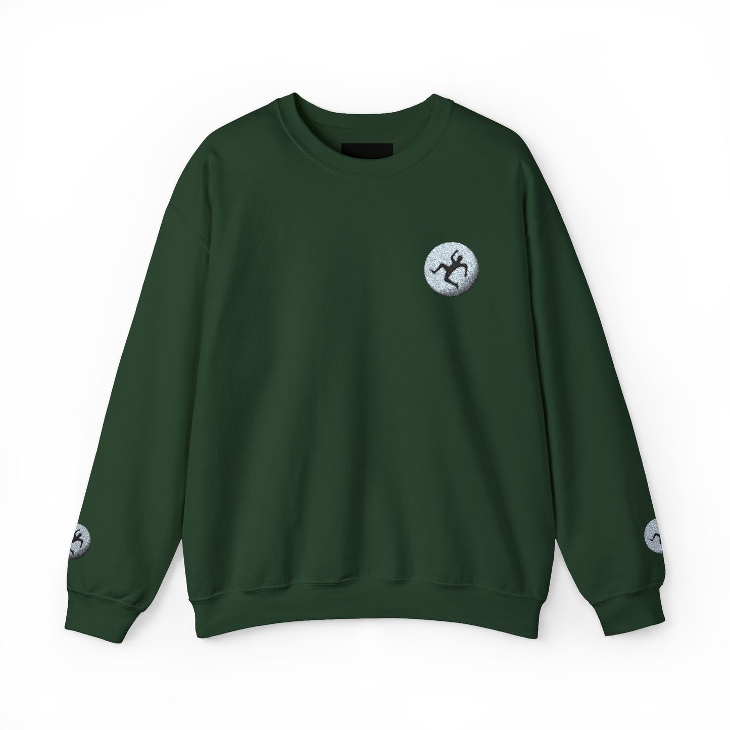 LIBERATION Graphic Crewneck Sweatshirt | Small Chest & Sleeve Prints