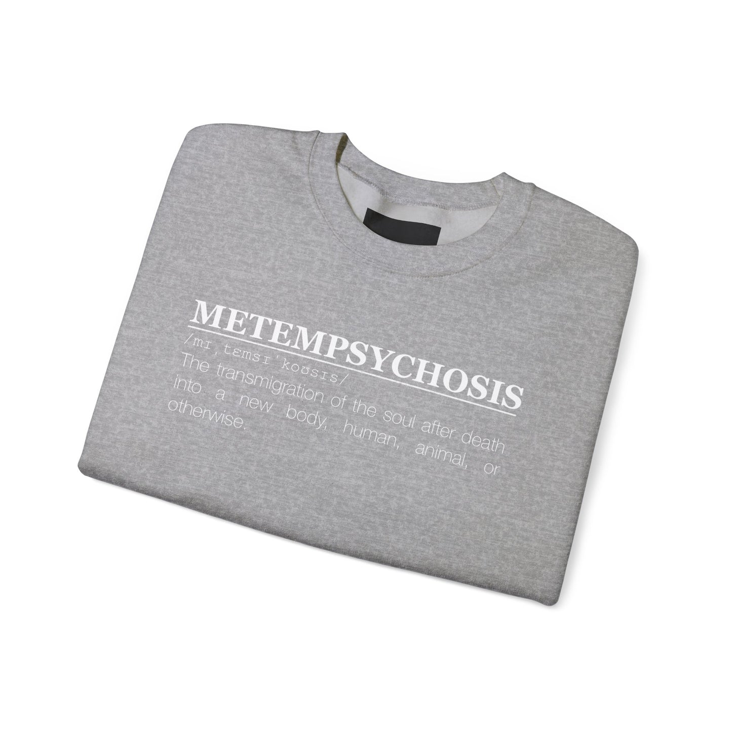 Metempsychosis Snake & Mirror Crewneck Sweatshirt