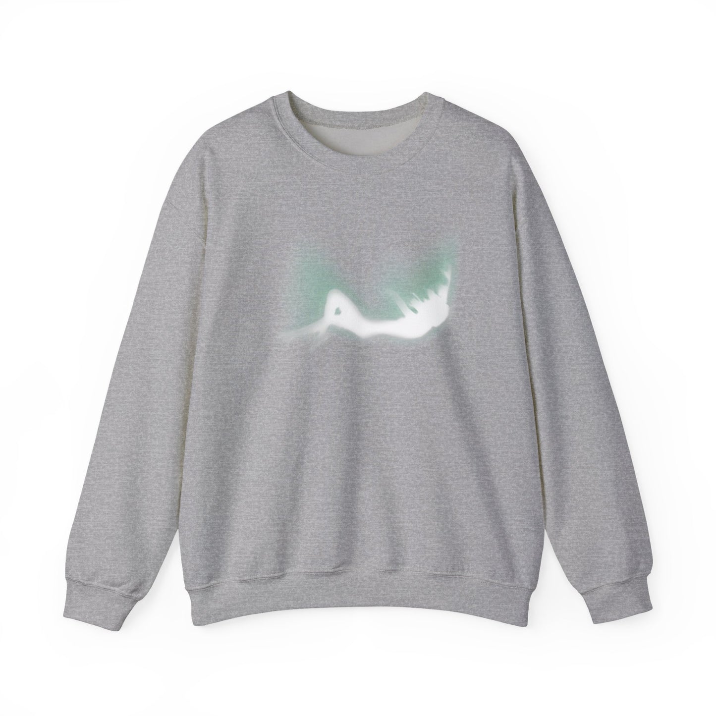 Minimal Ghost Illustration Sweatshirt | Soft Spooky Artwork