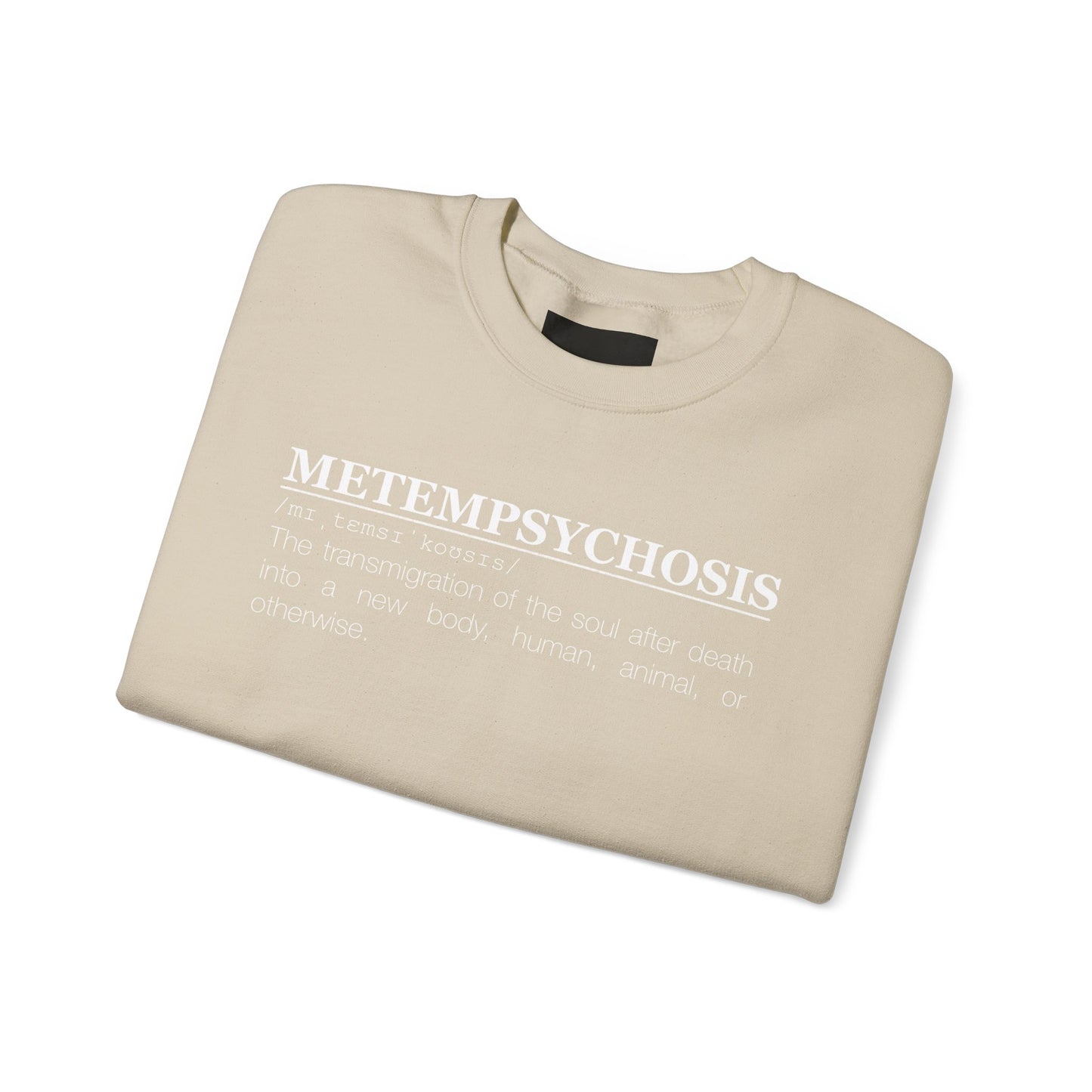 Metempsychosis Snake & Mirror Crewneck Sweatshirt