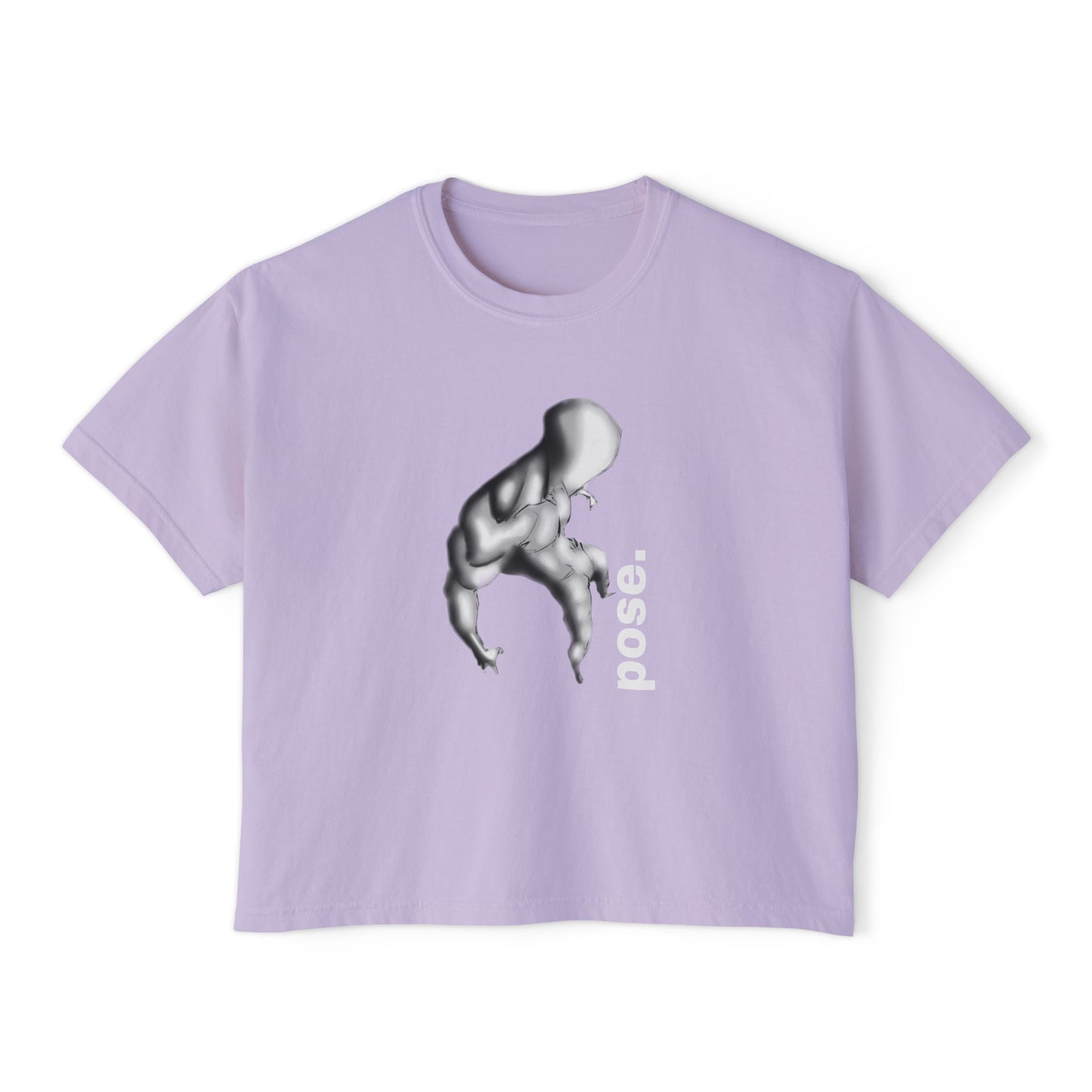 Surreal Sculpted Figure pose. Tee | Minimalist Art, Monochrome
