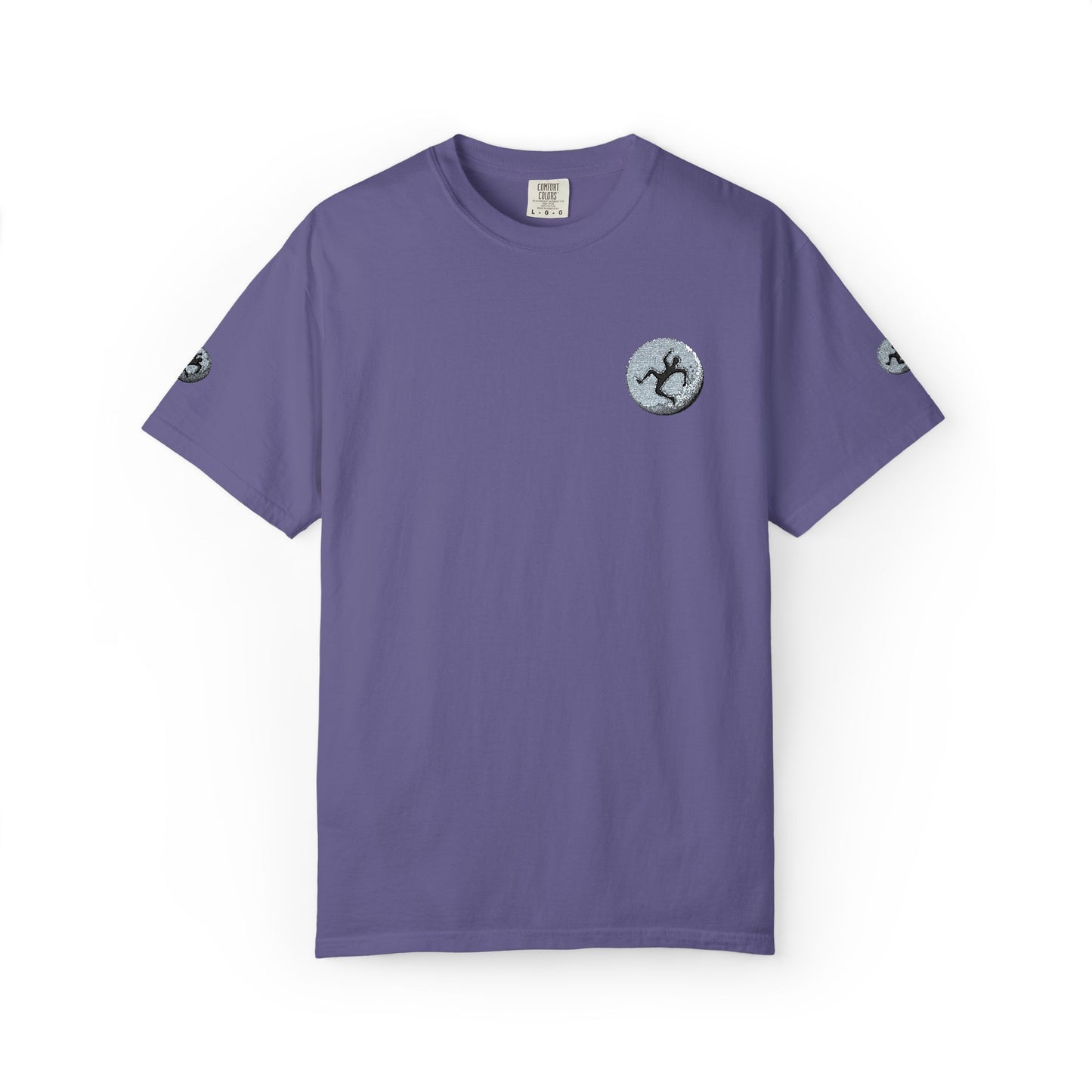LIBERATION T-shirt | Small Chest & Sleeve Moon Artwork