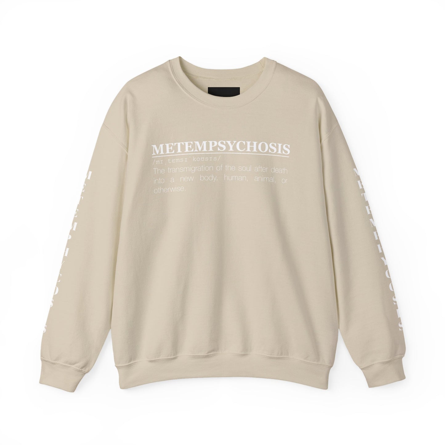 Metempsychosis Snake & Mirror Crewneck Sweatshirt