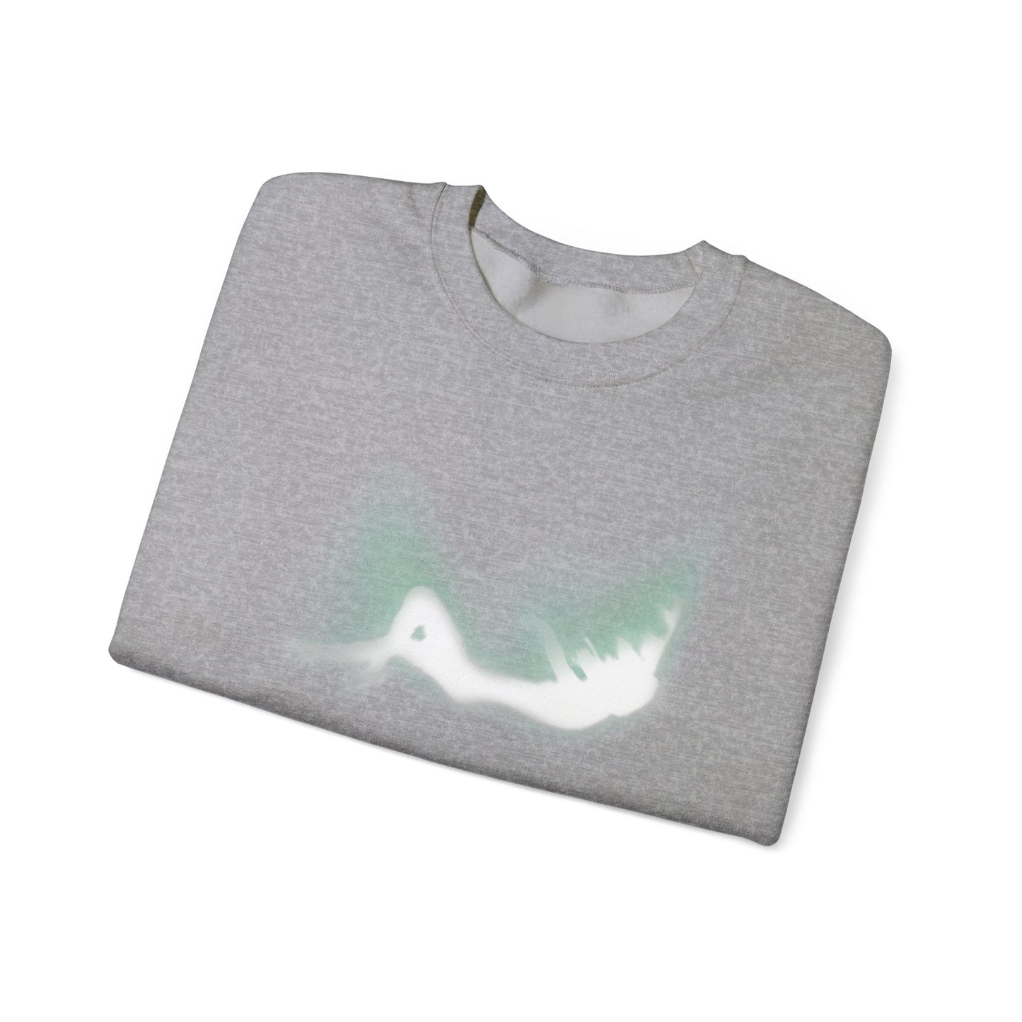 Minimal Ghost Illustration Sweatshirt | Soft Spooky Artwork