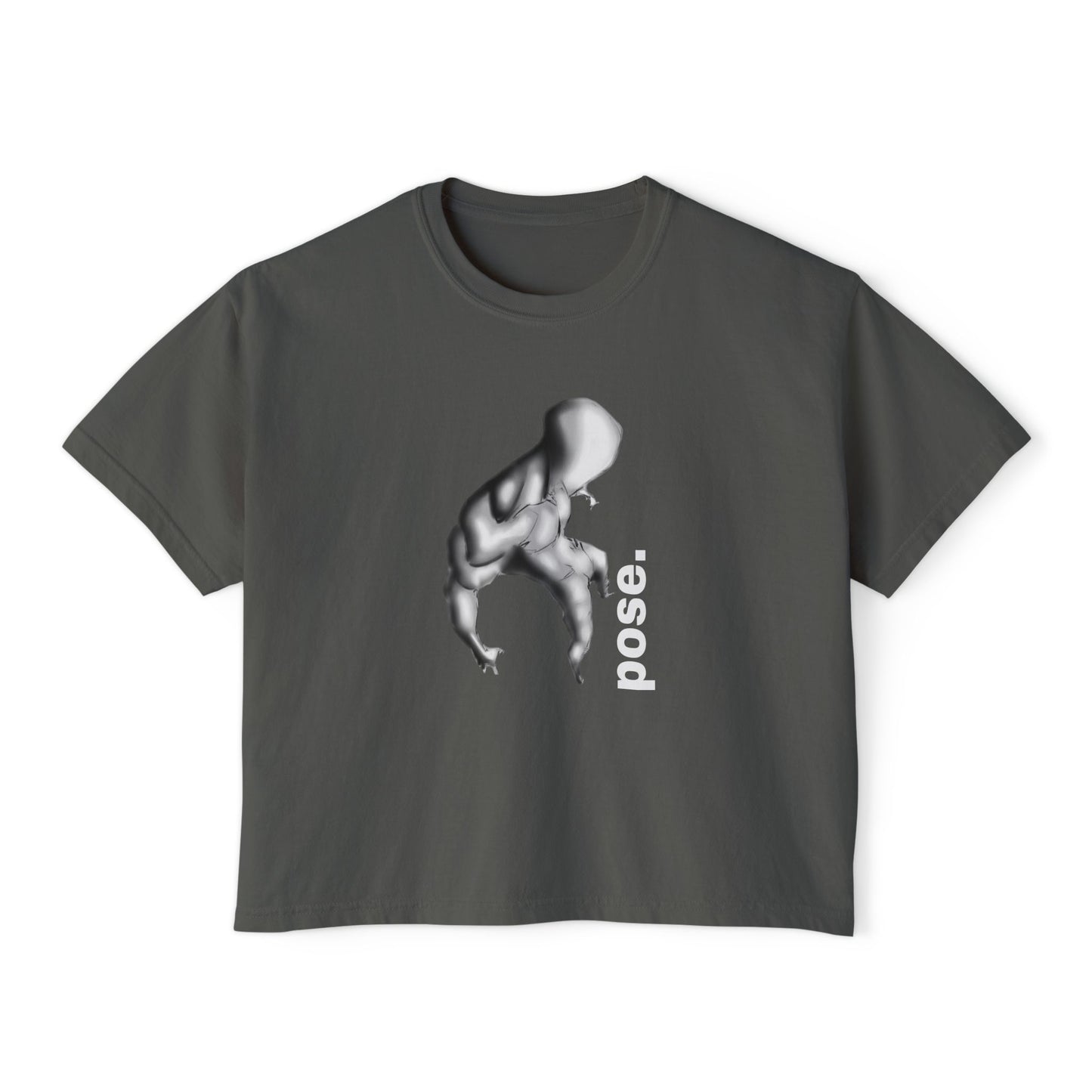 Surreal Sculpted Figure pose. Tee | Minimalist Art, Monochrome
