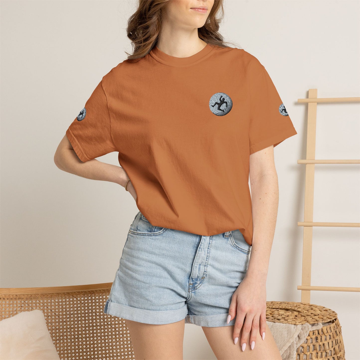 LIBERATION T-shirt | Small Chest & Sleeve Moon Artwork