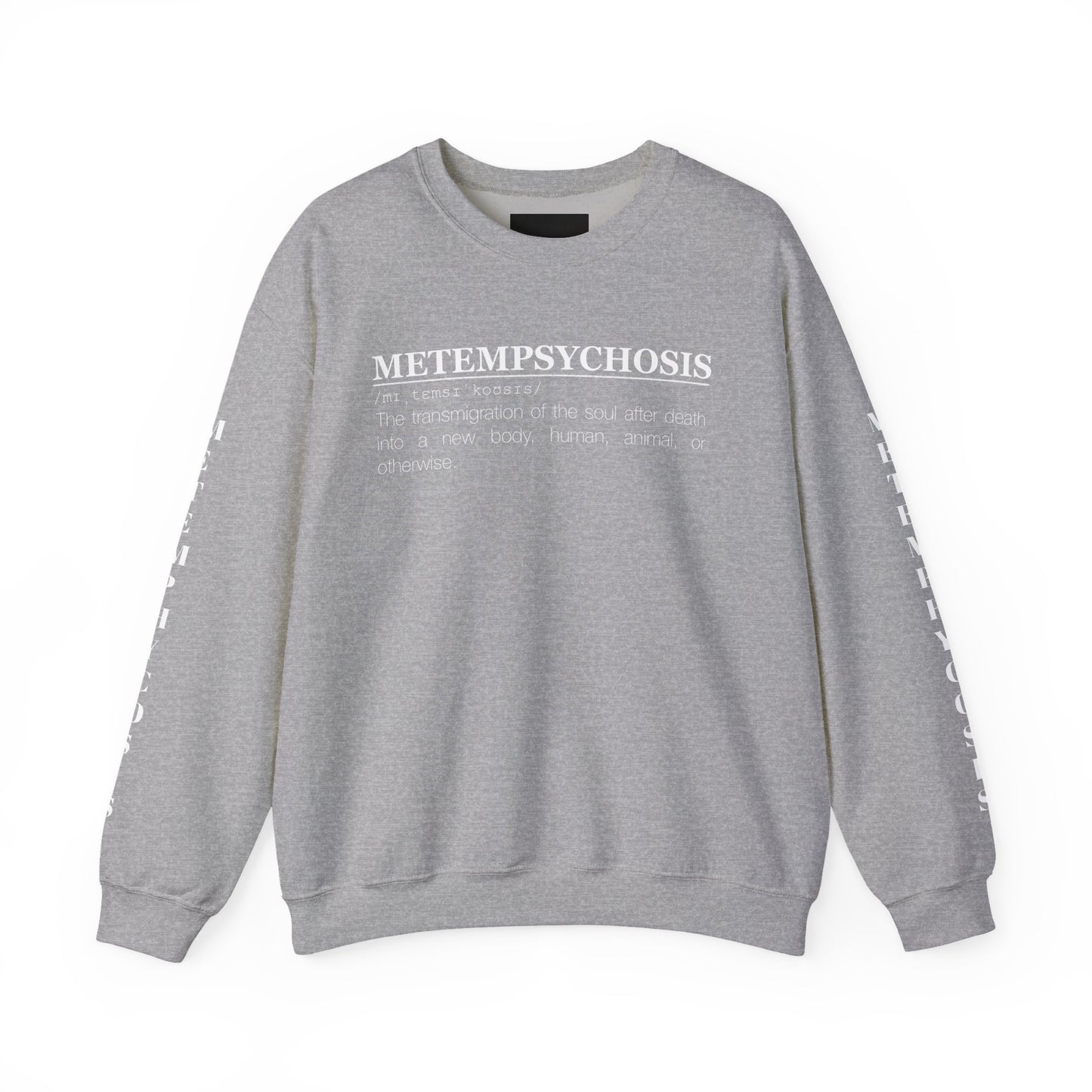 Metempsychosis Snake & Mirror Crewneck Sweatshirt
