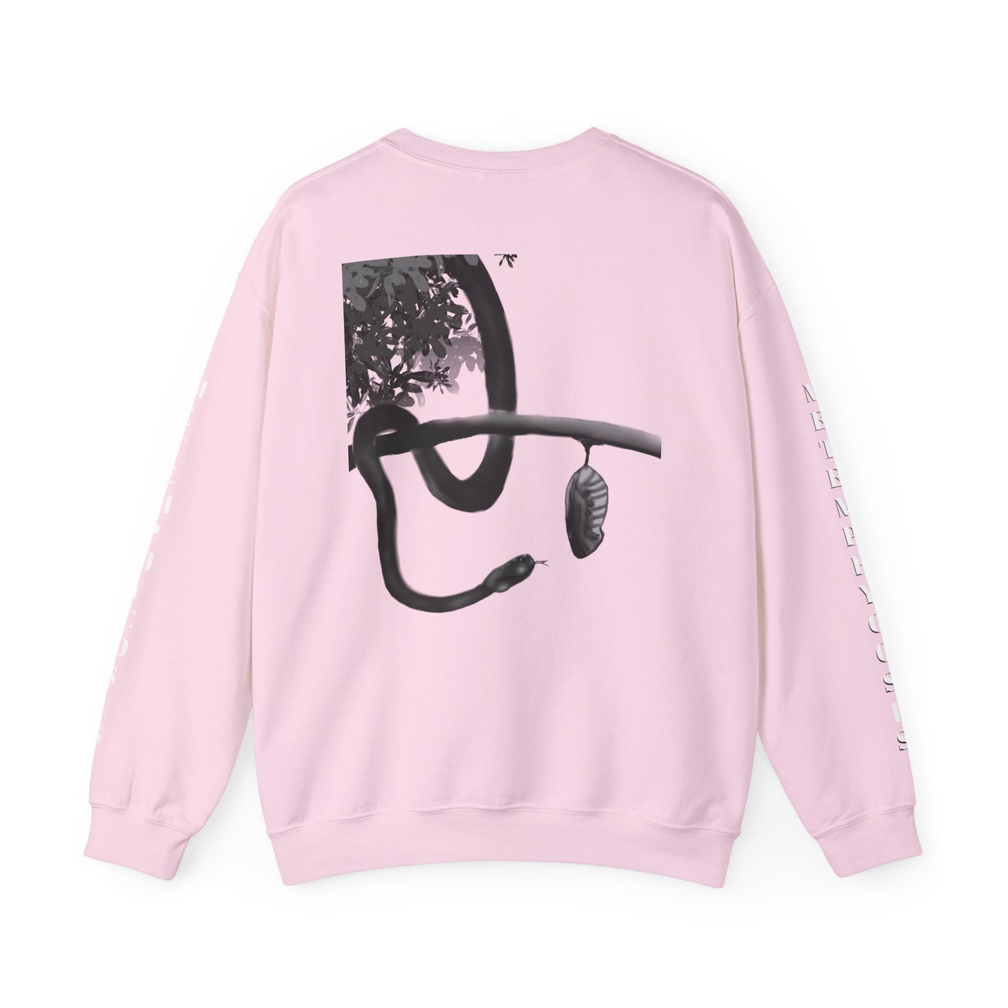 Metempsychosis Snake & Mirror Crewneck Sweatshirt