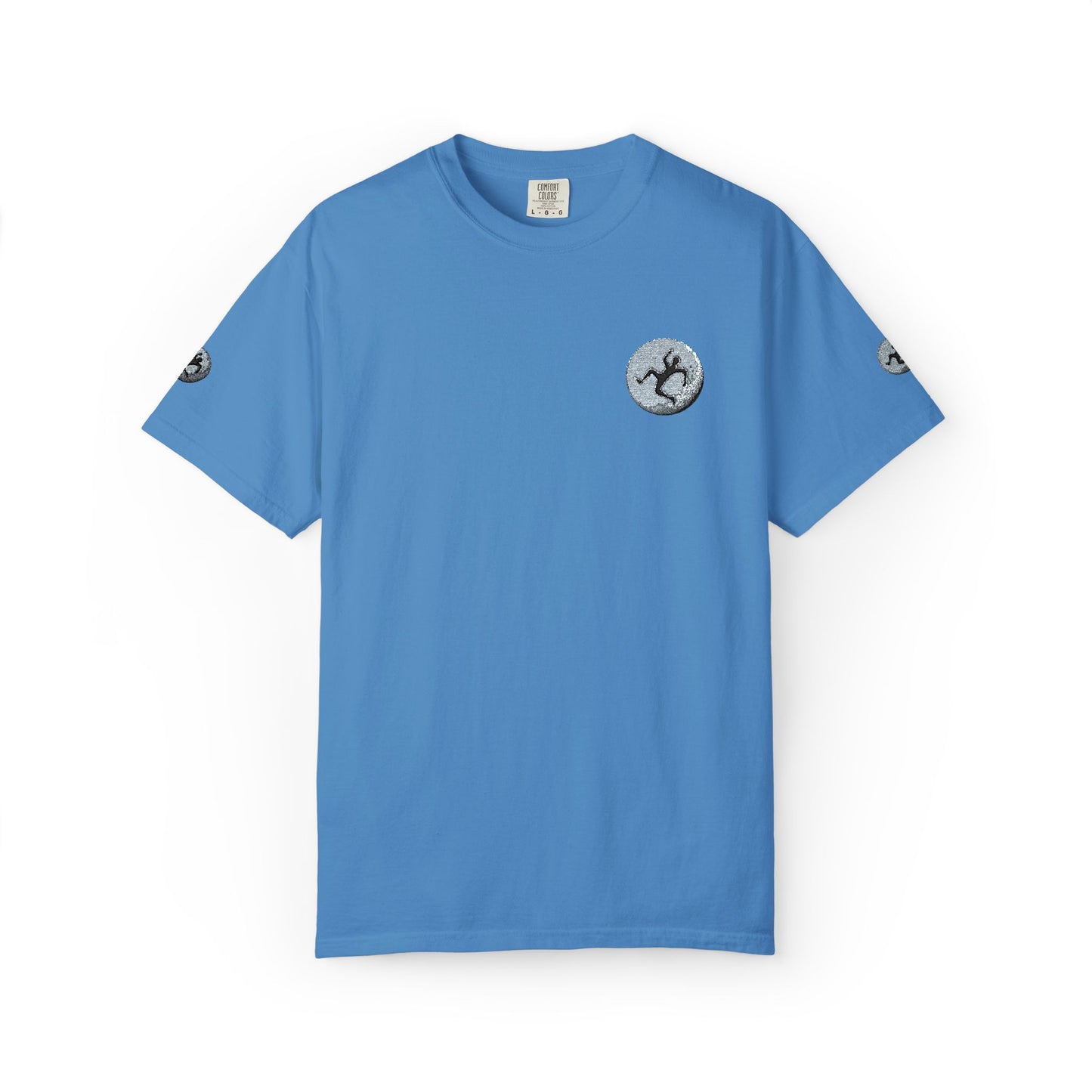 LIBERATION T-shirt | Small Chest & Sleeve Moon Artwork