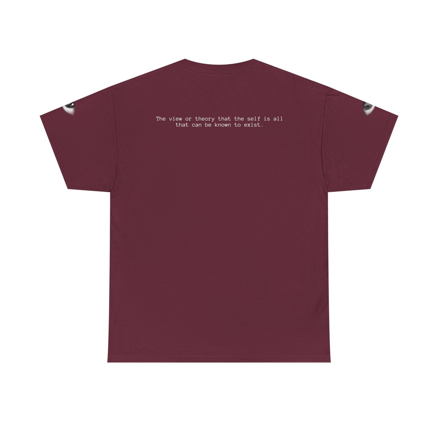 Monochrome Lip Print Tee | Repeated Text Pattern, Minimal Graphic Shirt
