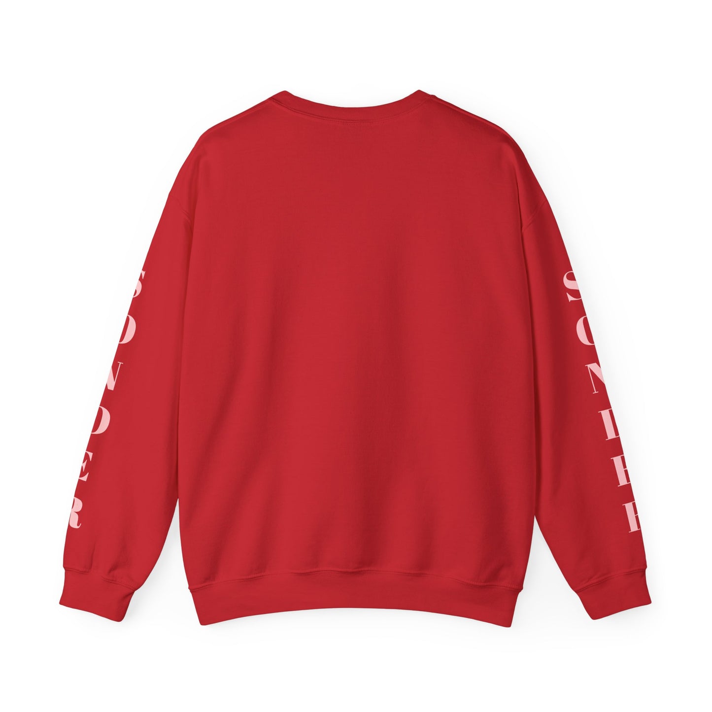 Sonder eye graphic Sweatshirt | poetic text sleeve crewneck