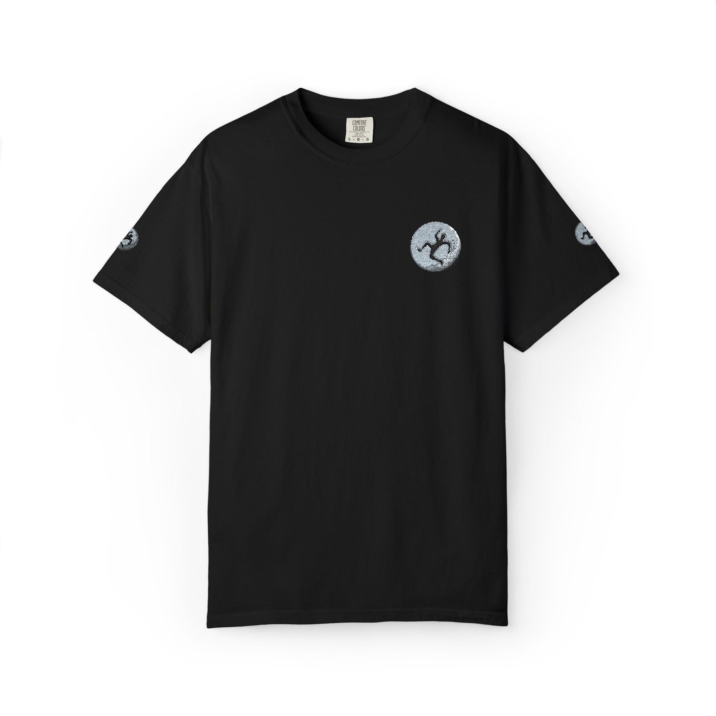 LIBERATION T-shirt | Small Chest & Sleeve Moon Artwork