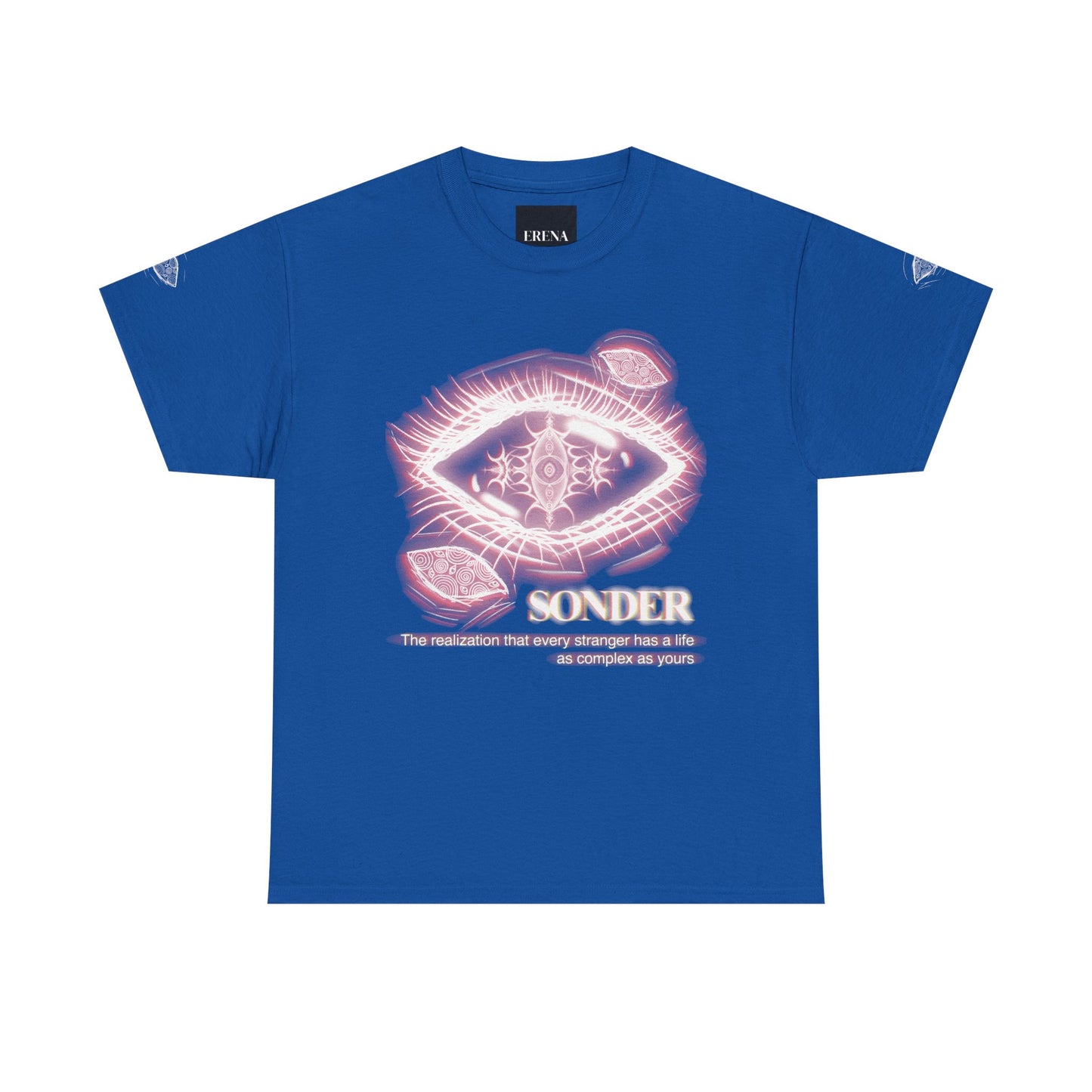 Sonder Gothic Eye T-Shirt | Unisex Aesthetic Graphic Tee | Dark Academia Alt Streetwear | Meaningful Art | Erena