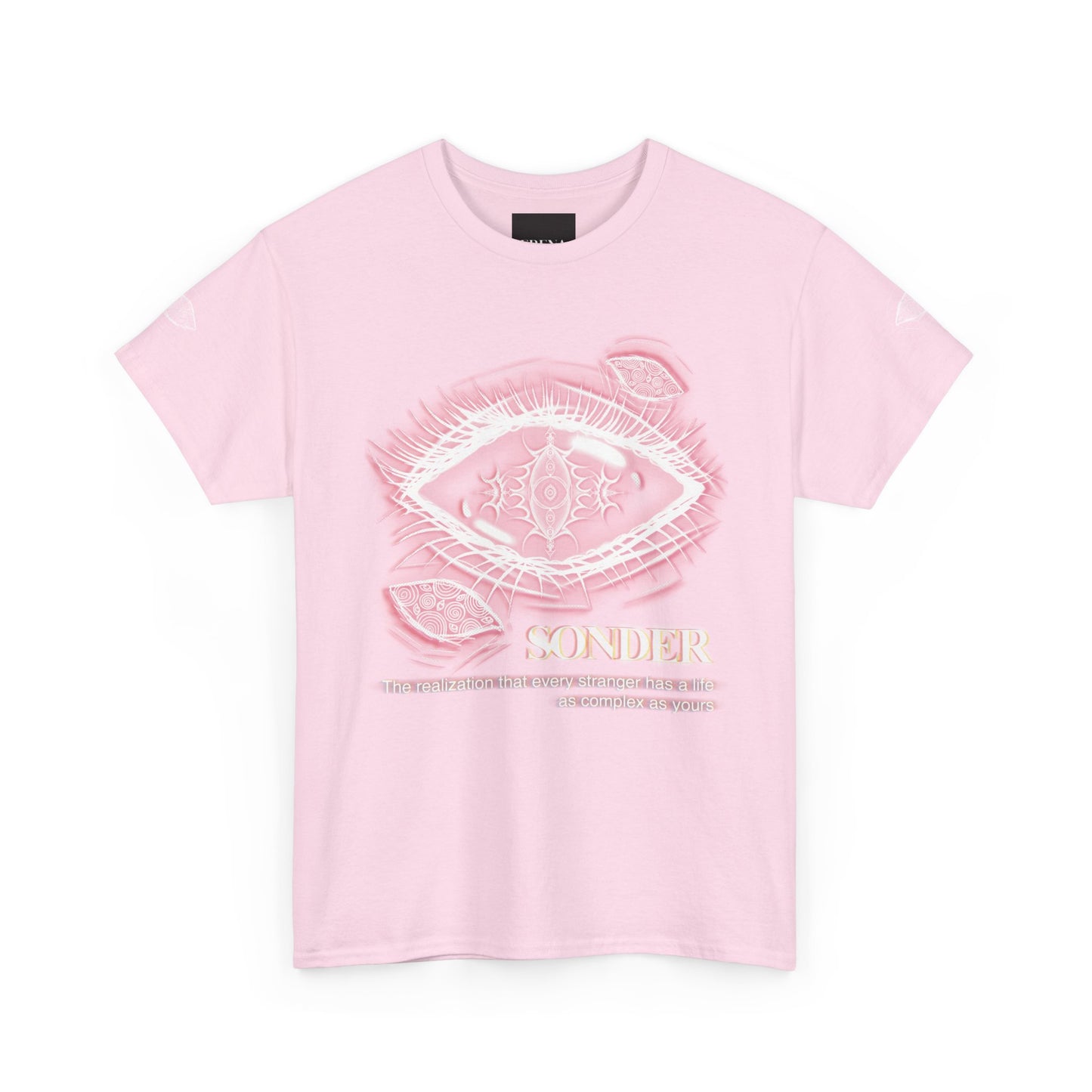 Sonder Gothic Eye T-Shirt | Unisex Aesthetic Graphic Tee | Dark Academia Alt Streetwear | Meaningful Art | Erena