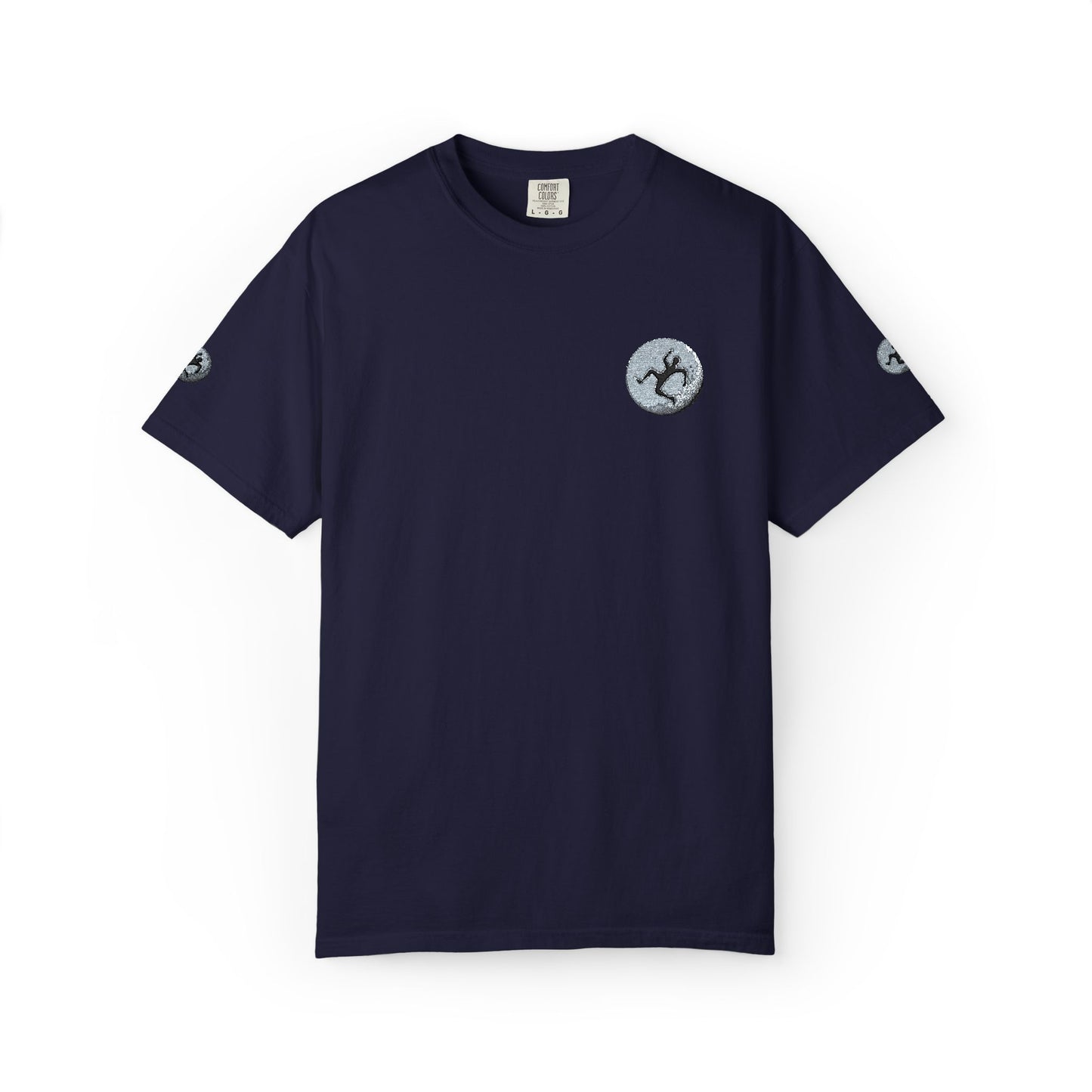 LIBERATION T-shirt | Small Chest & Sleeve Moon Artwork