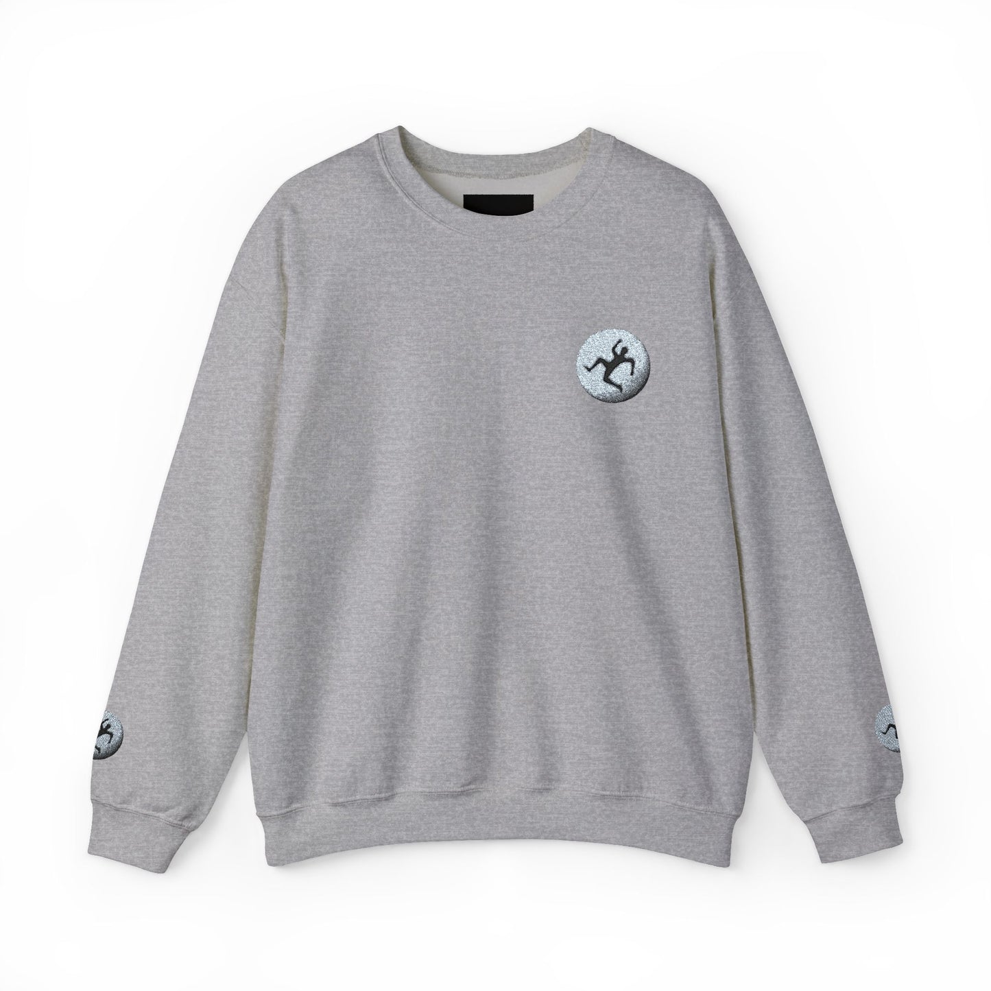 LIBERATION Graphic Crewneck Sweatshirt | Small Chest & Sleeve Prints