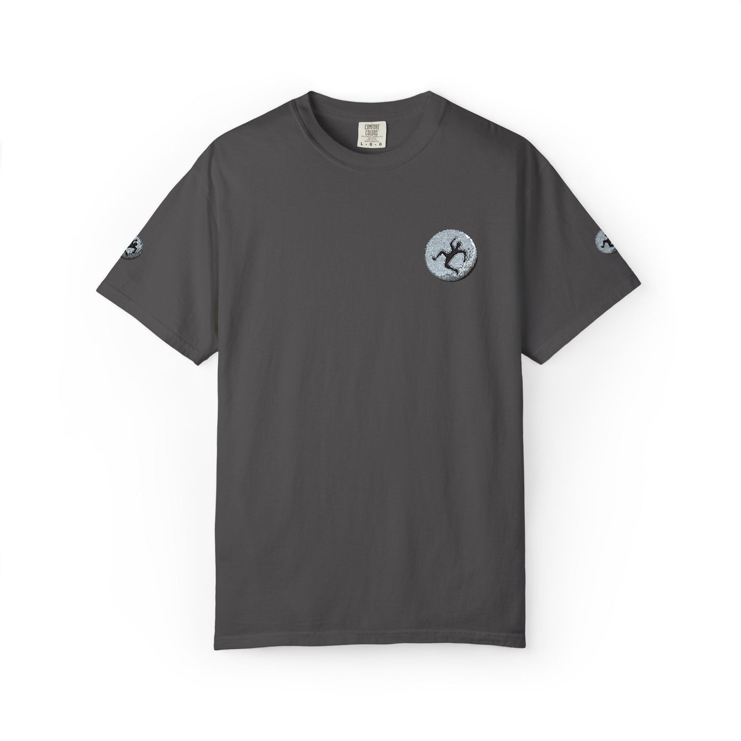 LIBERATION T-shirt | Small Chest & Sleeve Moon Artwork