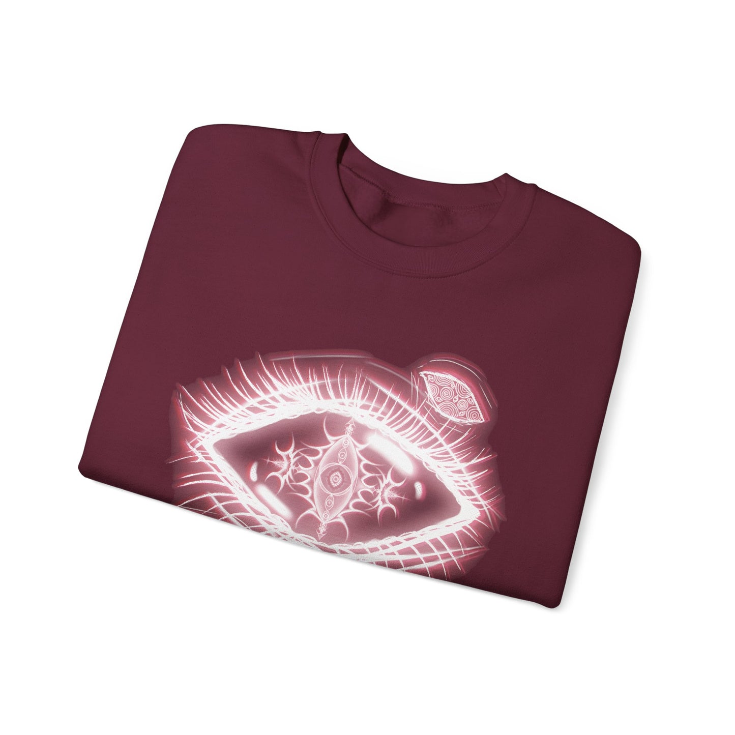 Sonder eye graphic Sweatshirt | poetic text sleeve crewneck