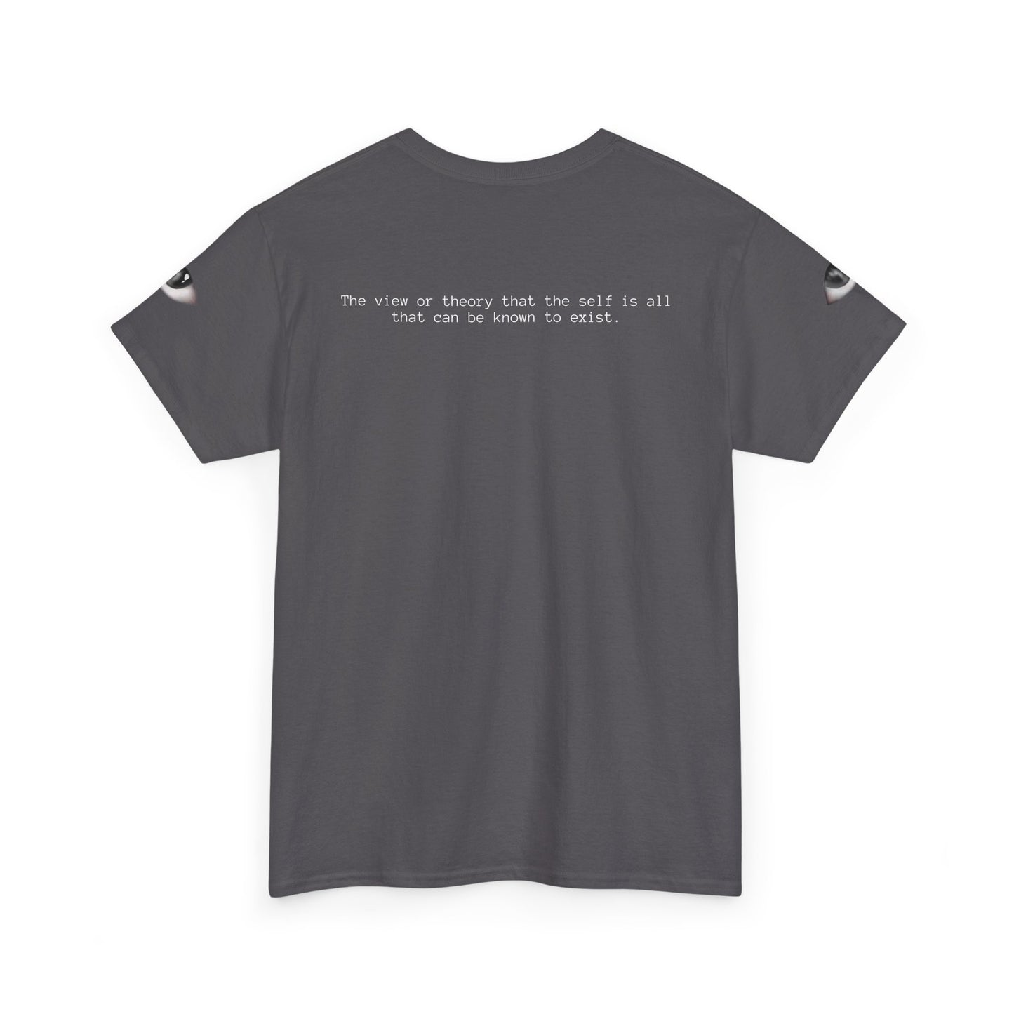 Monochrome Lip Print Tee | Repeated Text Pattern, Minimal Graphic Shirt