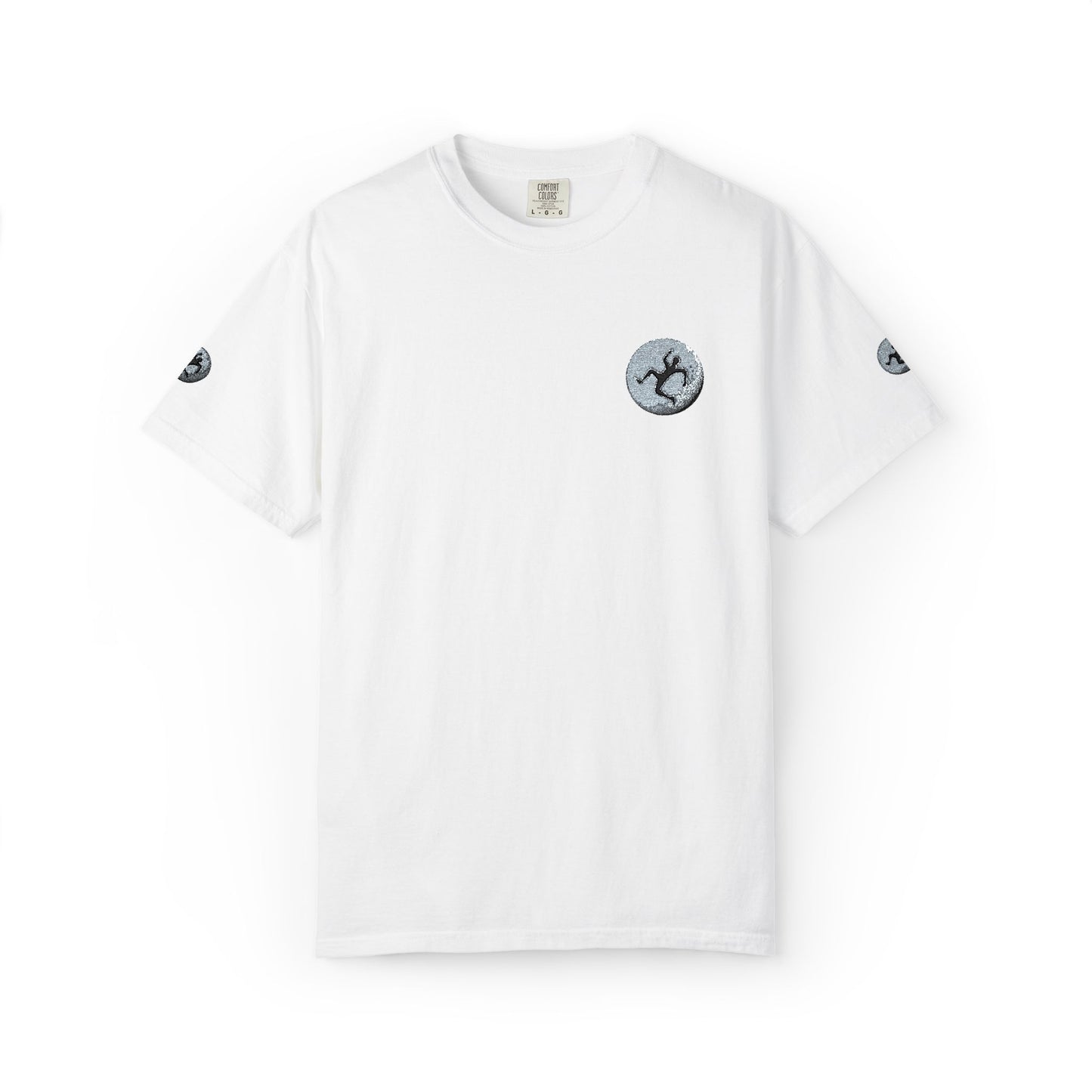 LIBERATION T-shirt | Small Chest & Sleeve Moon Artwork