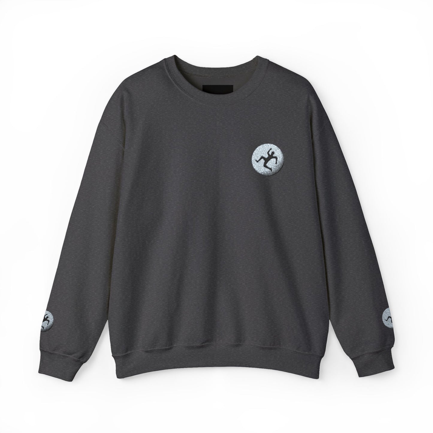 LIBERATION Graphic Crewneck Sweatshirt | Small Chest & Sleeve Prints