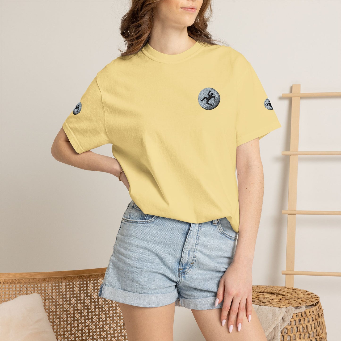 LIBERATION T-shirt | Small Chest & Sleeve Moon Artwork