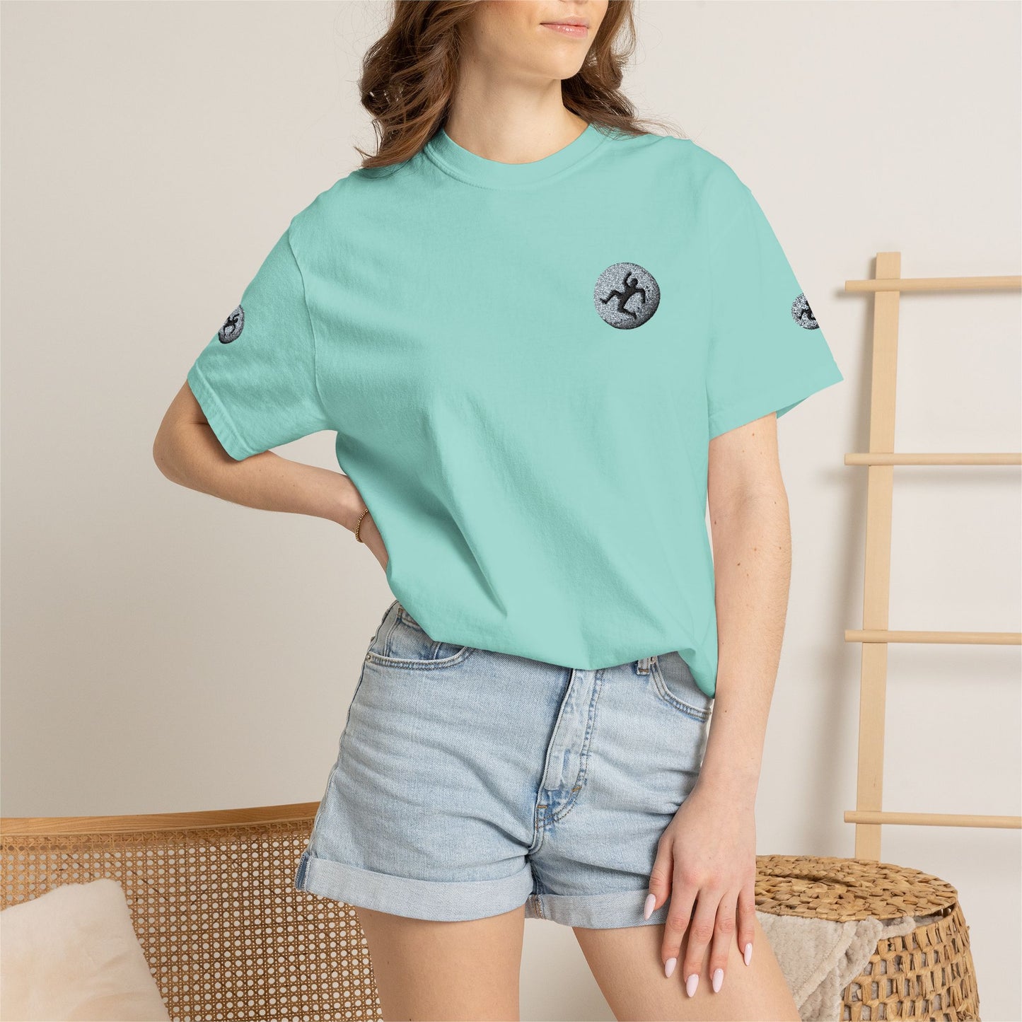 LIBERATION T-shirt | Small Chest & Sleeve Moon Artwork