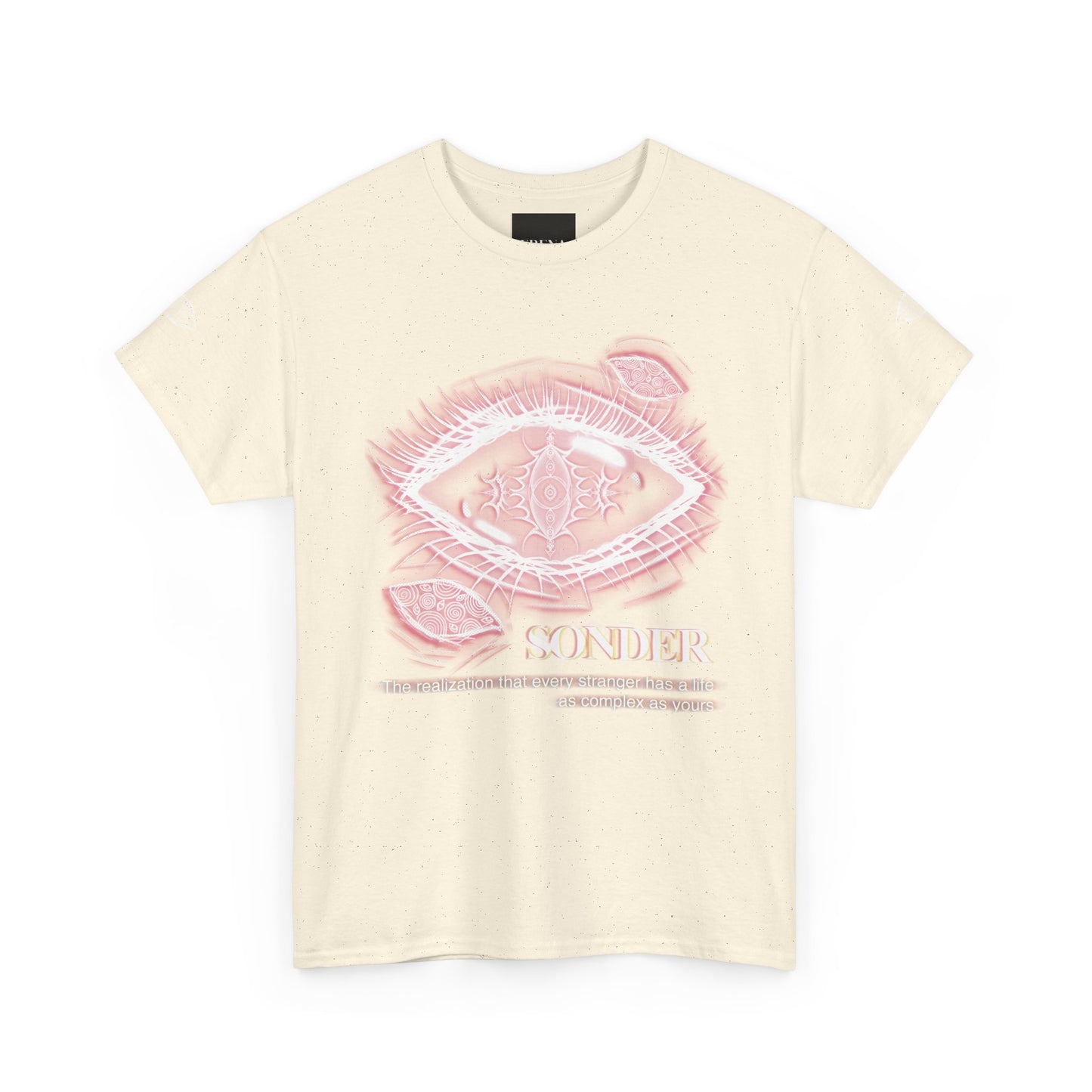 Sonder Gothic Eye T-Shirt | Unisex Aesthetic Graphic Tee | Dark Academia Alt Streetwear | Meaningful Art | Erena