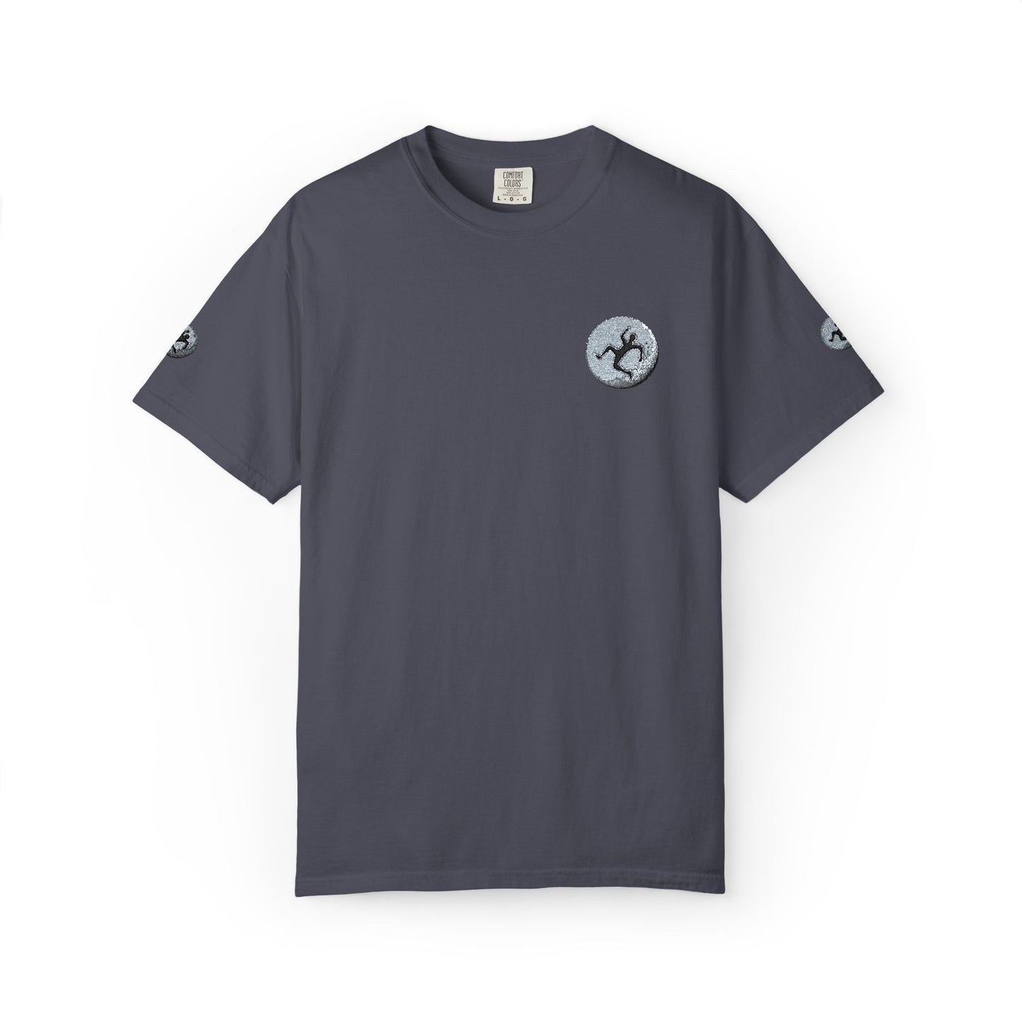 LIBERATION T-shirt | Small Chest & Sleeve Moon Artwork