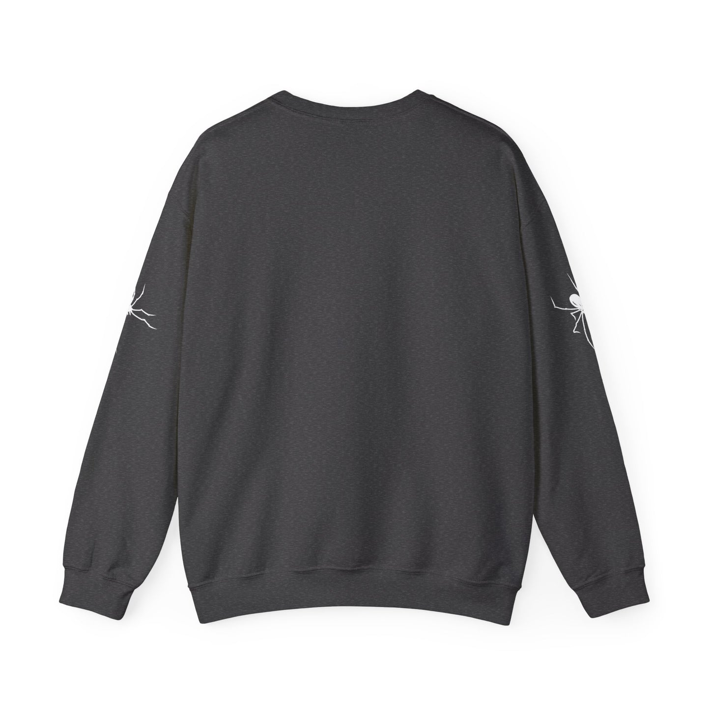 Snake Skull Illustration Crewneck Sweatshirt | Gothic Snake Sleeve Art