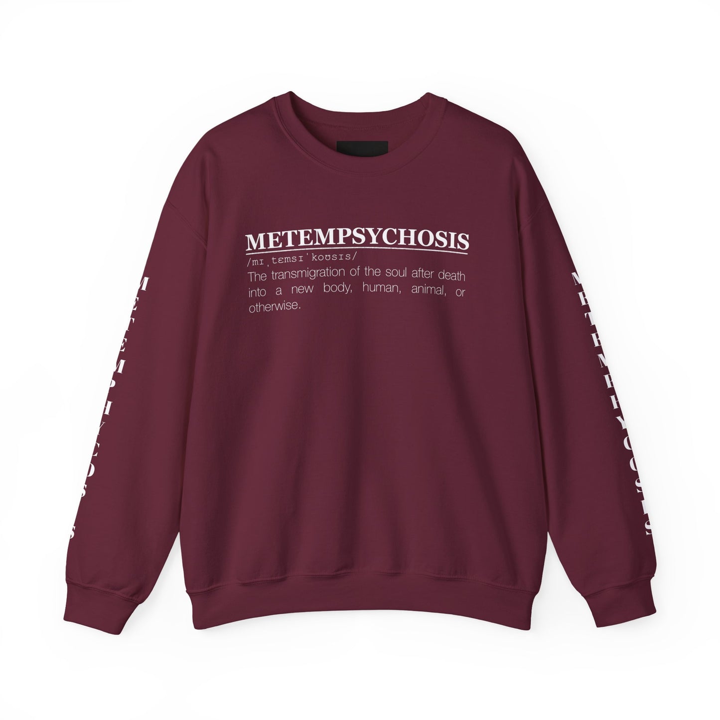 Metempsychosis Snake & Mirror Crewneck Sweatshirt