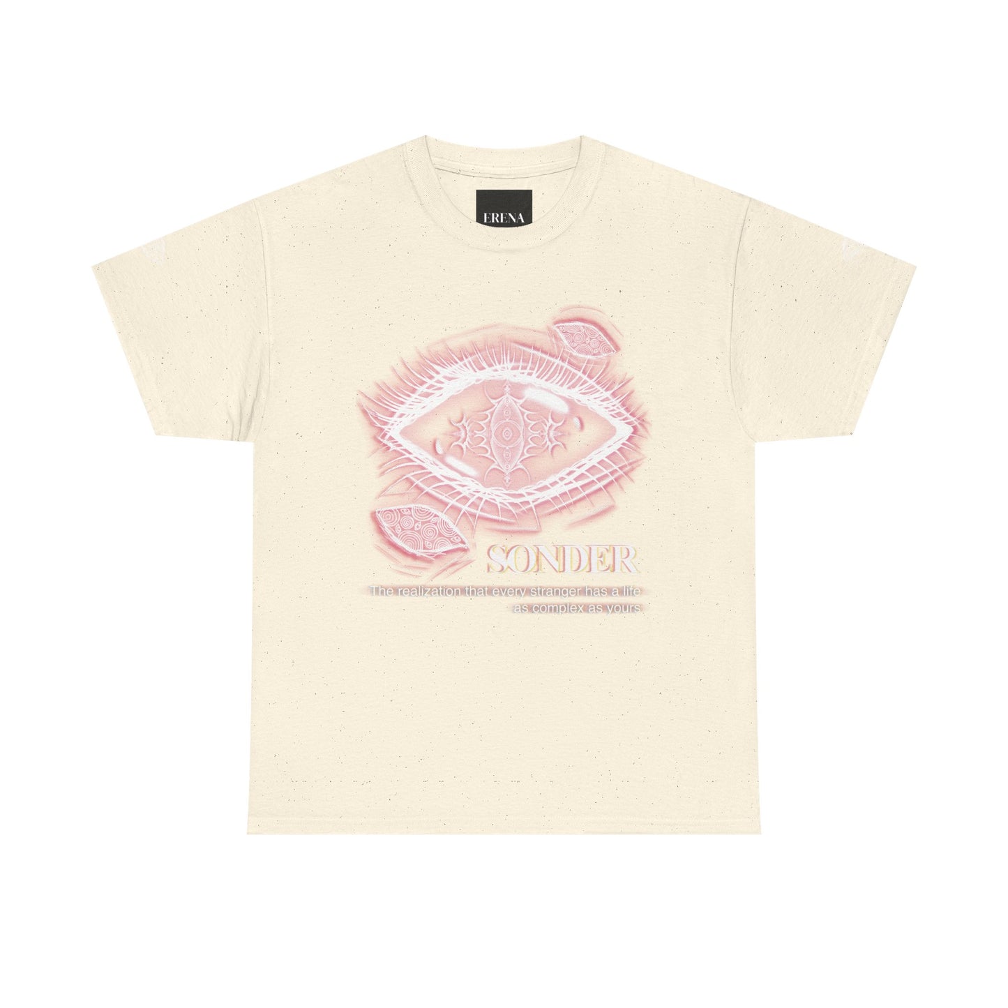 Sonder Gothic Eye T-Shirt | Unisex Aesthetic Graphic Tee | Dark Academia Alt Streetwear | Meaningful Art | Erena