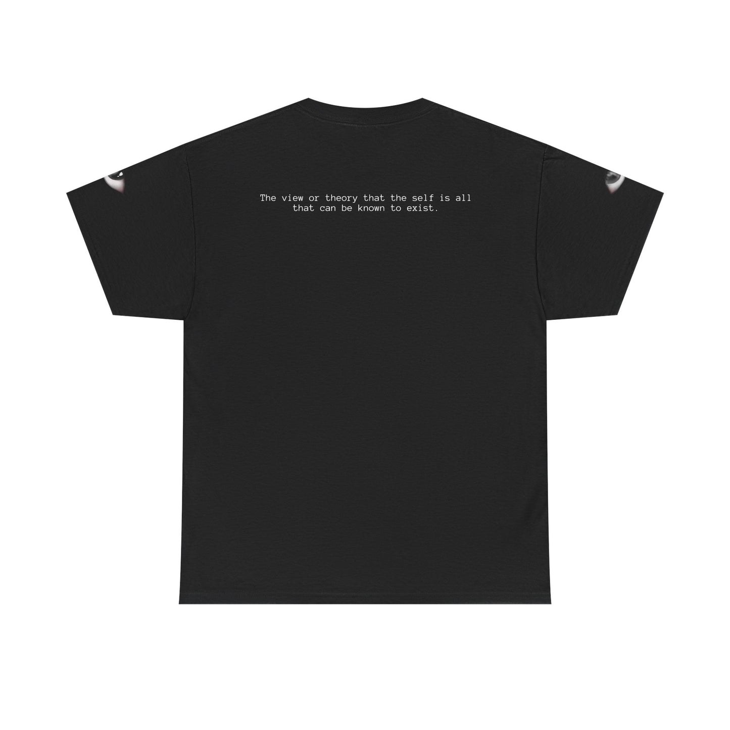 Monochrome Lip Print Tee | Repeated Text Pattern, Minimal Graphic Shirt