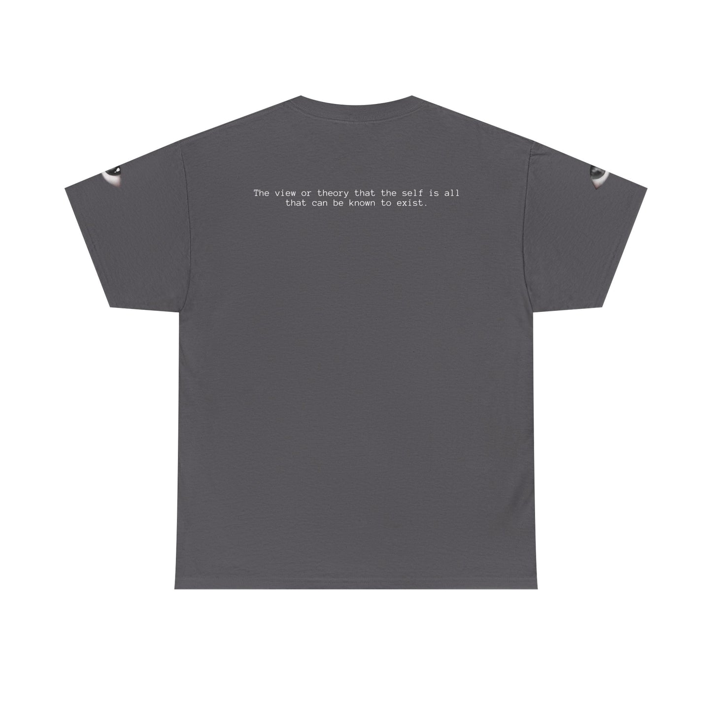 Monochrome Lip Print Tee | Repeated Text Pattern, Minimal Graphic Shirt