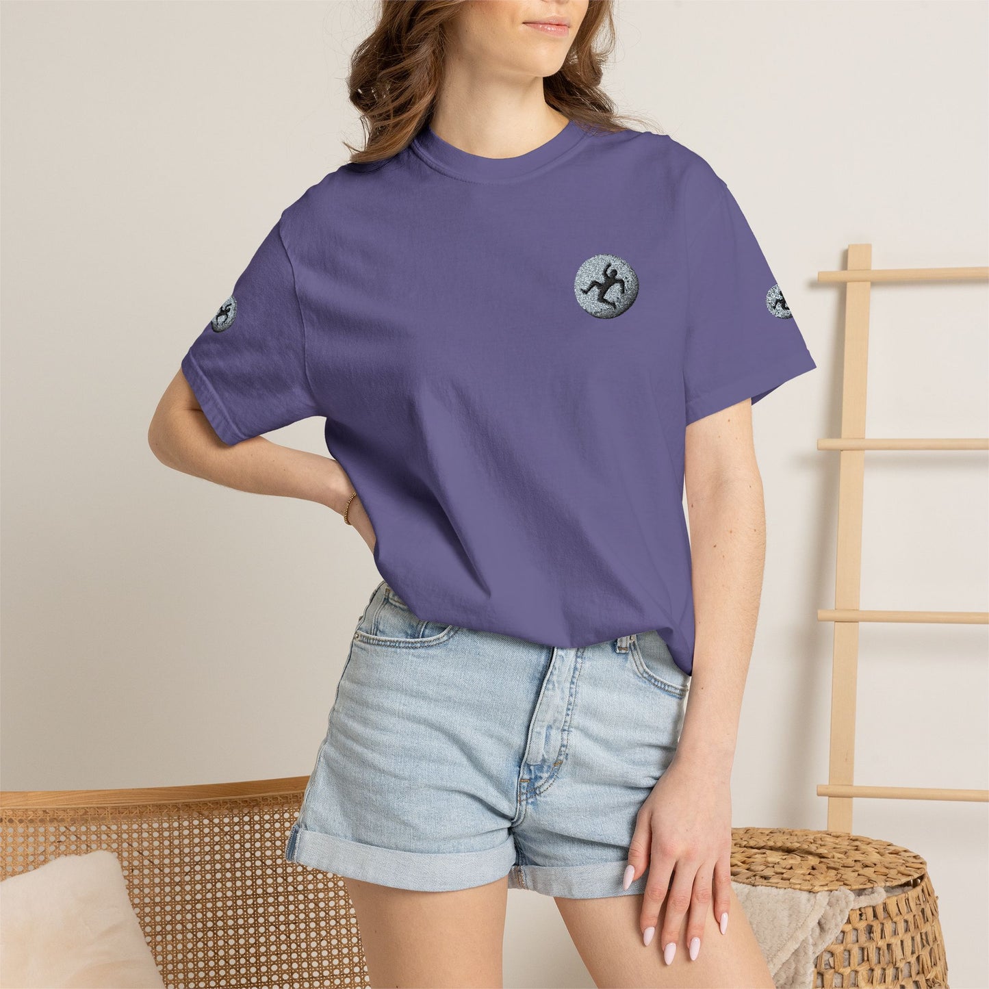 LIBERATION T-shirt | Small Chest & Sleeve Moon Artwork