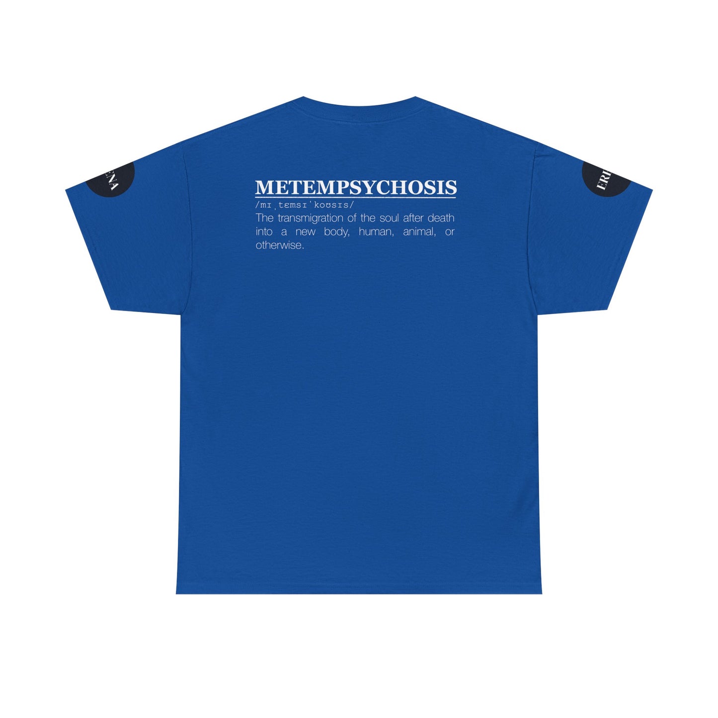 Metempsychosis Snake Illustration Tee | Monochrome Botanical Art