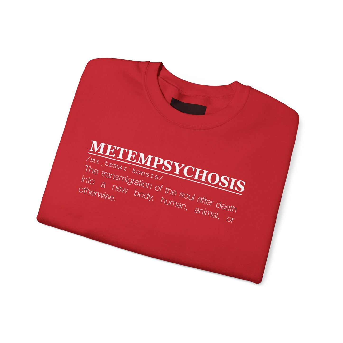 Metempsychosis Snake & Mirror Crewneck Sweatshirt