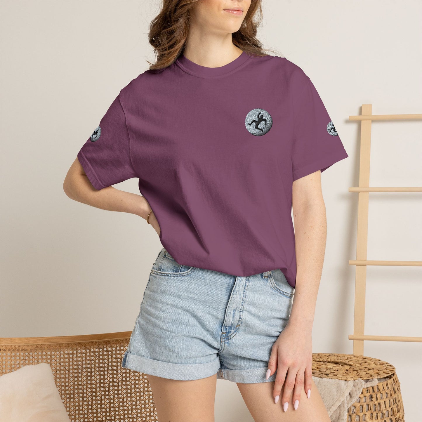 LIBERATION T-shirt | Small Chest & Sleeve Moon Artwork