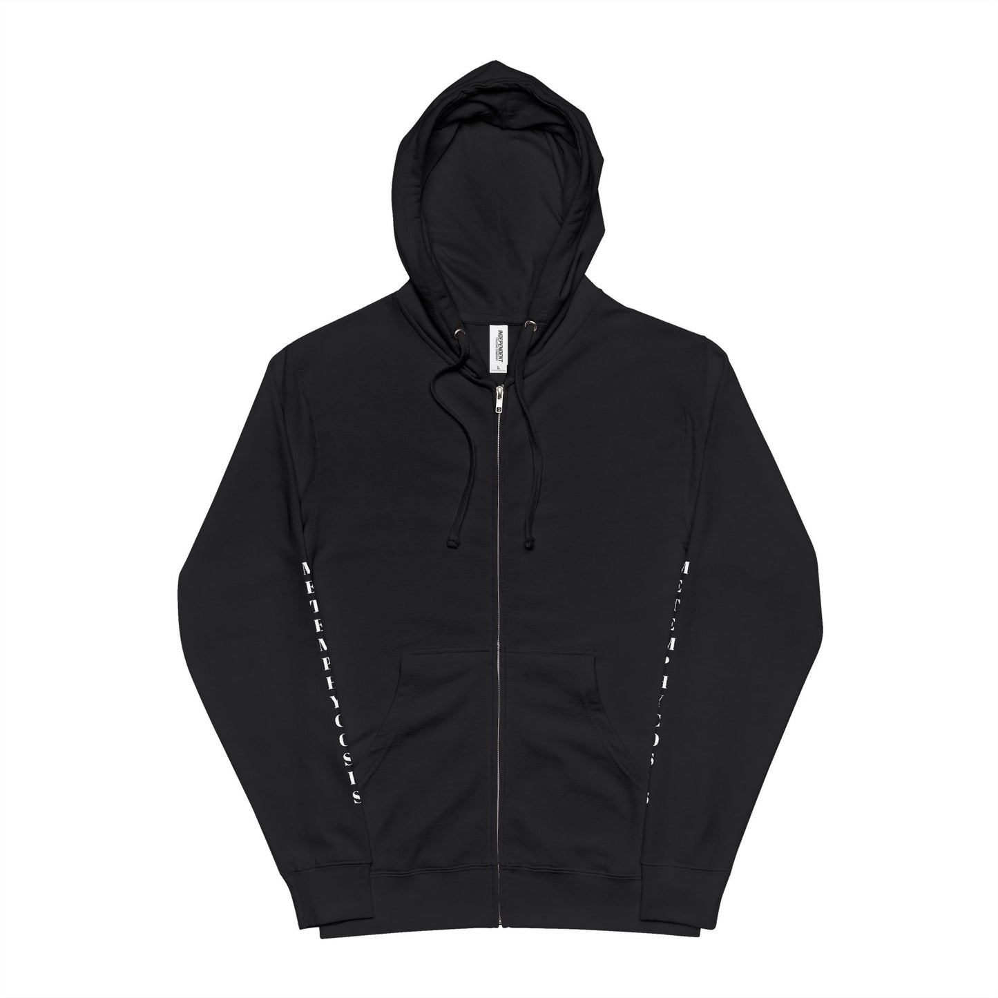 Metempsychosis Snake Illustration Hoodie | Occult Transmigration Back Print