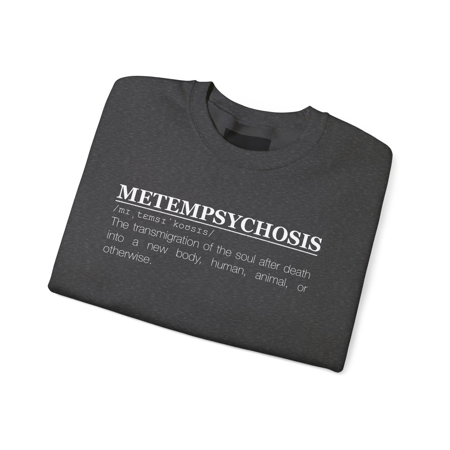 Metempsychosis Snake & Mirror Crewneck Sweatshirt
