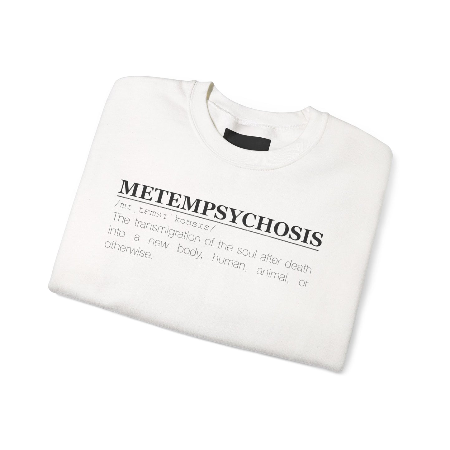 Metempsychosis Snake & Mirror Crewneck Sweatshirt