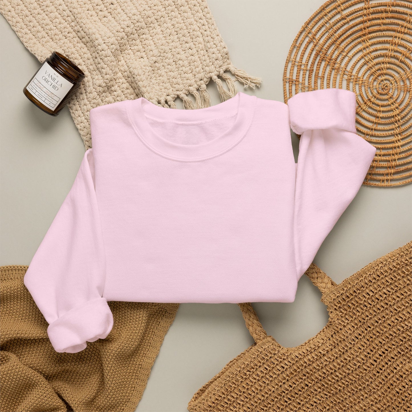 Life Update: we're soo back Crewneck Sweatshirt | Muscular Figure Graphic